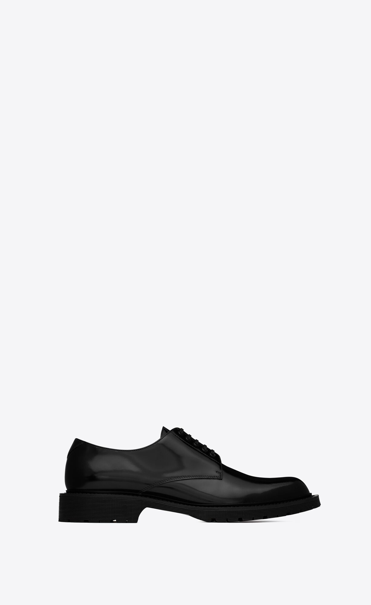 YSL Army Derbies In Lack Leder Noir | 64352-ITJP