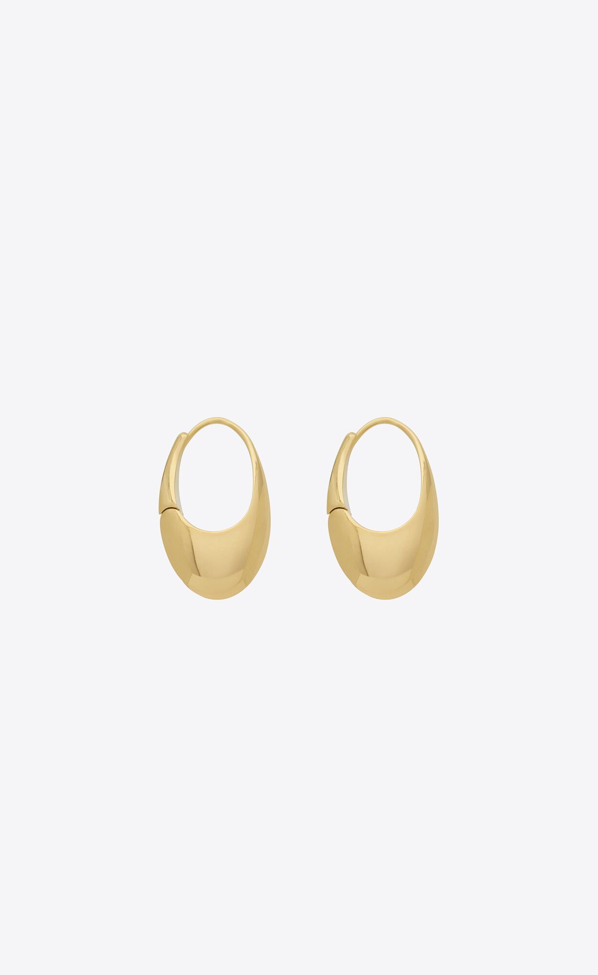 YSL Arty Earrings In Metal Gold | 82057-LOFX