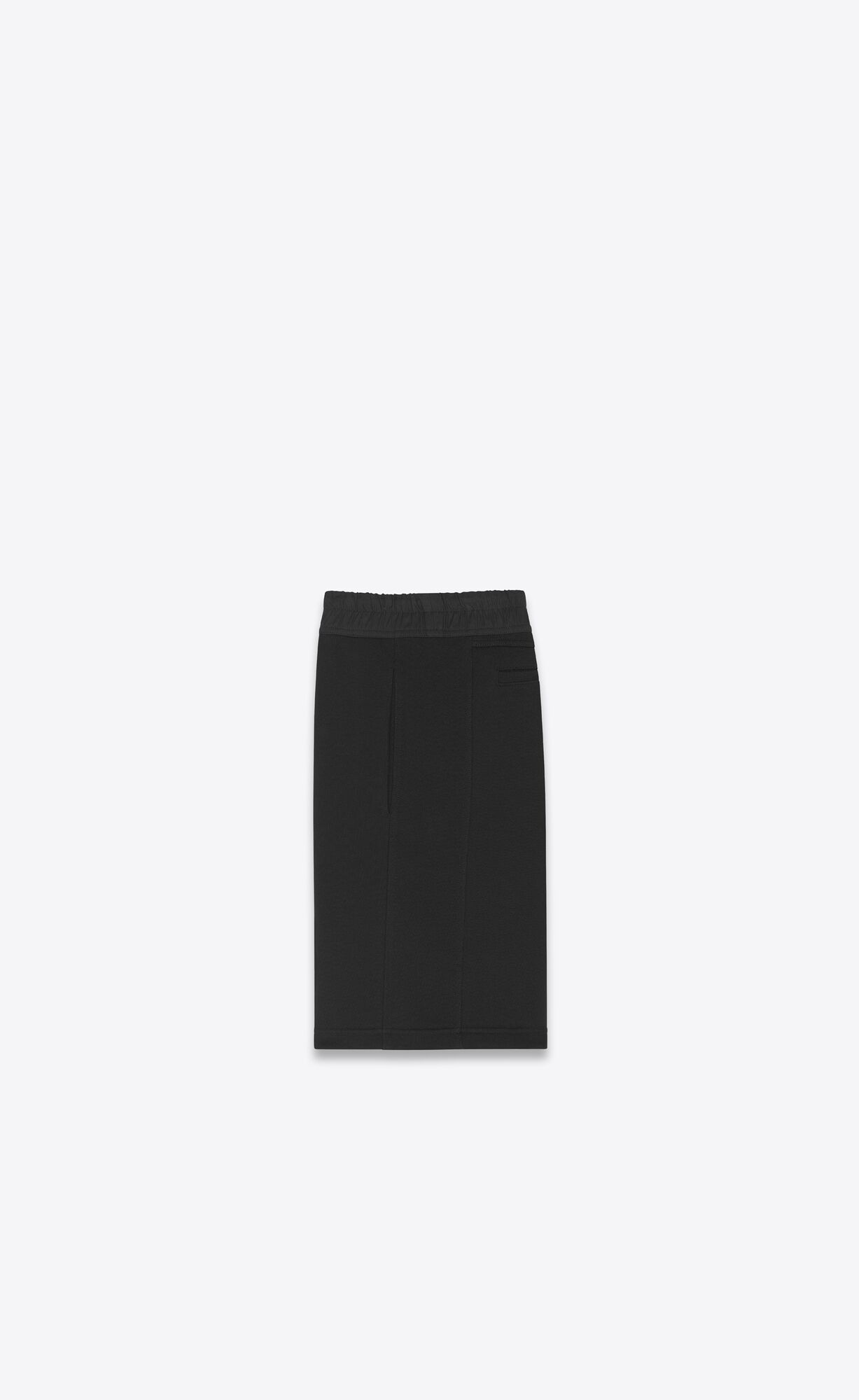 YSL Bermuda Shorts In Fleece Noir | 75286-UAEF