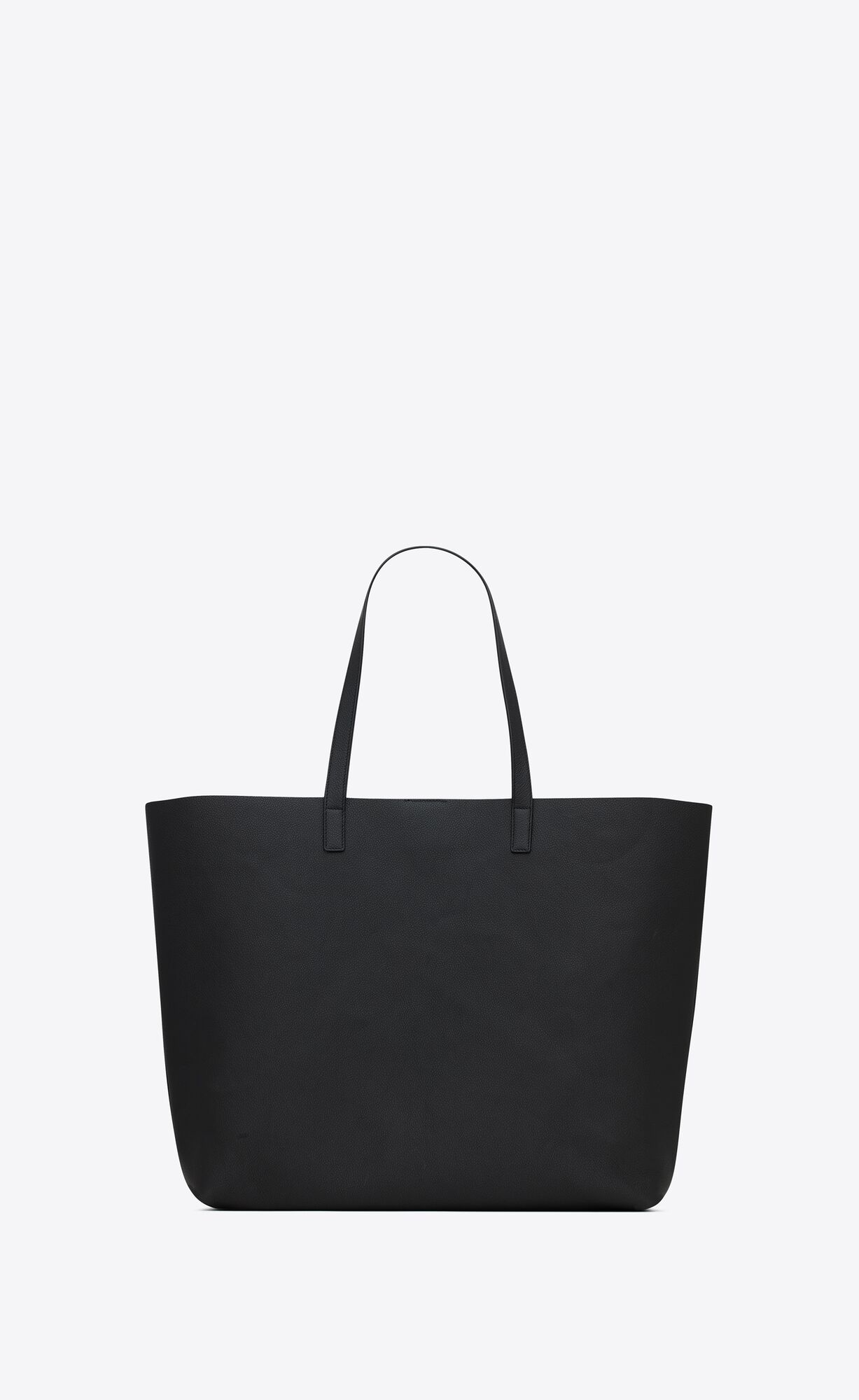 YSL Bold East/West Shopping Bag In Grained Leder Noir | 04163-SRBE