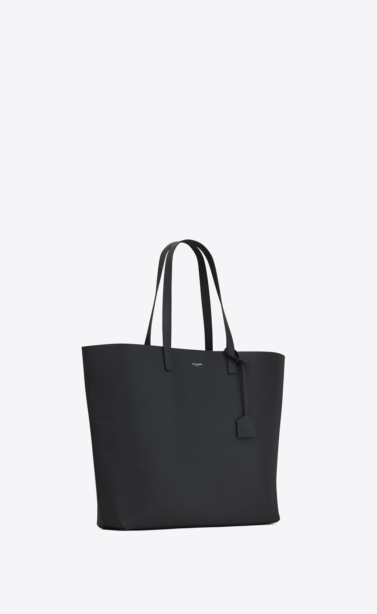 YSL Bold East/West Shopping Bag In Grained Leder Noir | 04163-SRBE