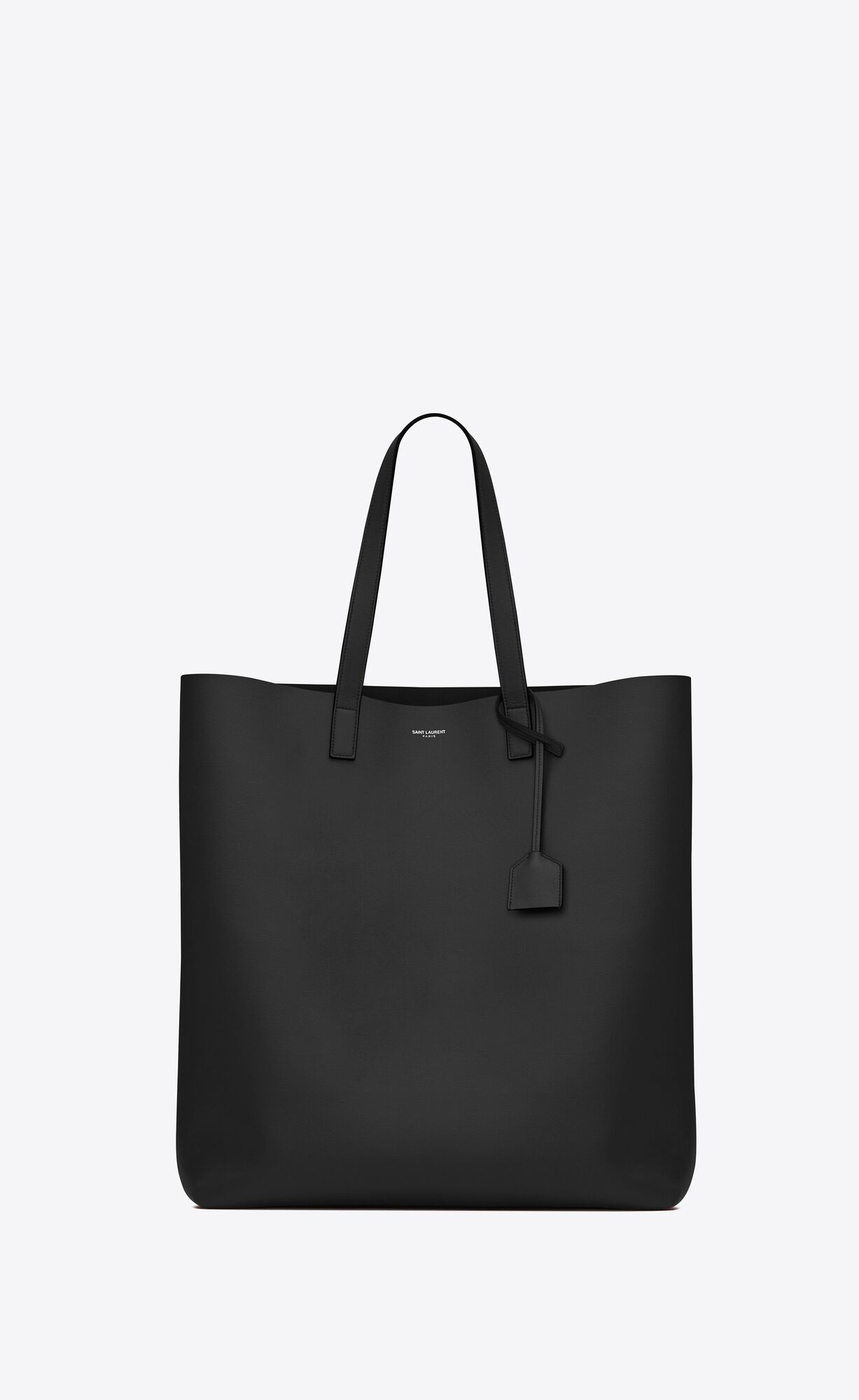 YSL Bold Shopping Bag In Soft Leder Schwarz | 37048-ETDP