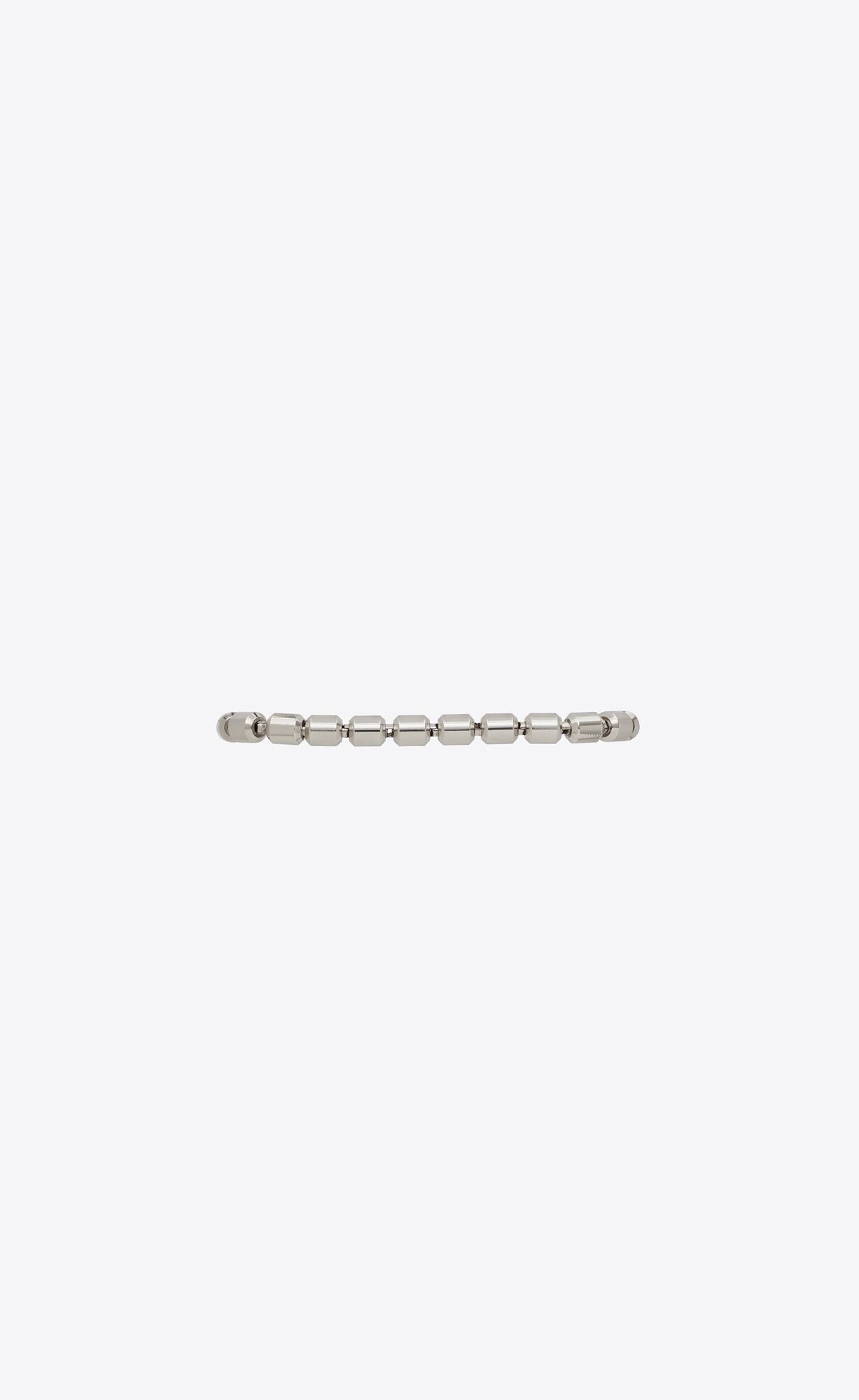 YSL Bolt Bracelet In Metal Palladium | 91857-IBUX