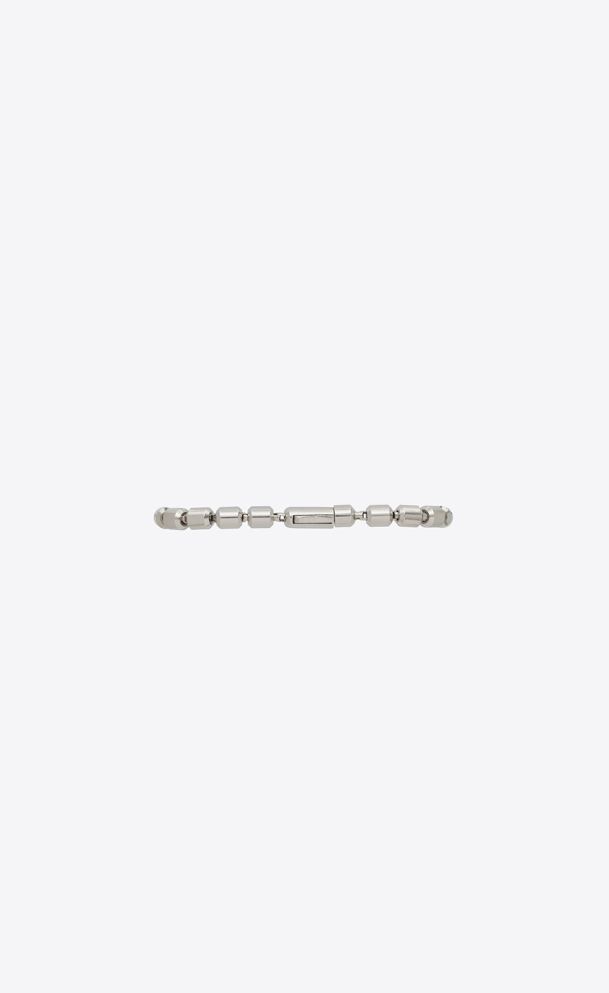 YSL Bolt Bracelet In Metal Palladium | 91857-IBUX