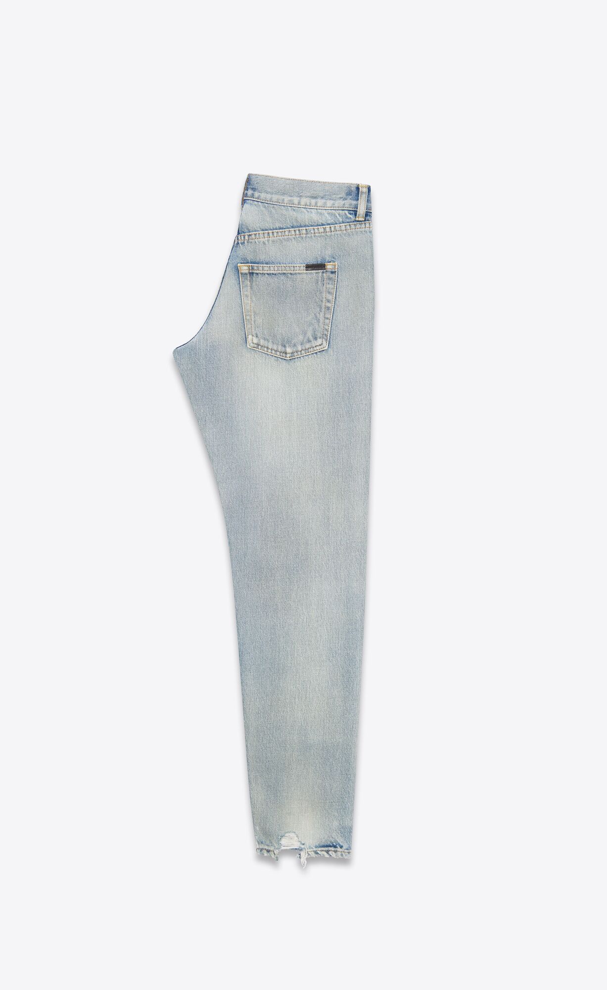 YSL Boyfriend Jeans Blau | 38052-YZQV