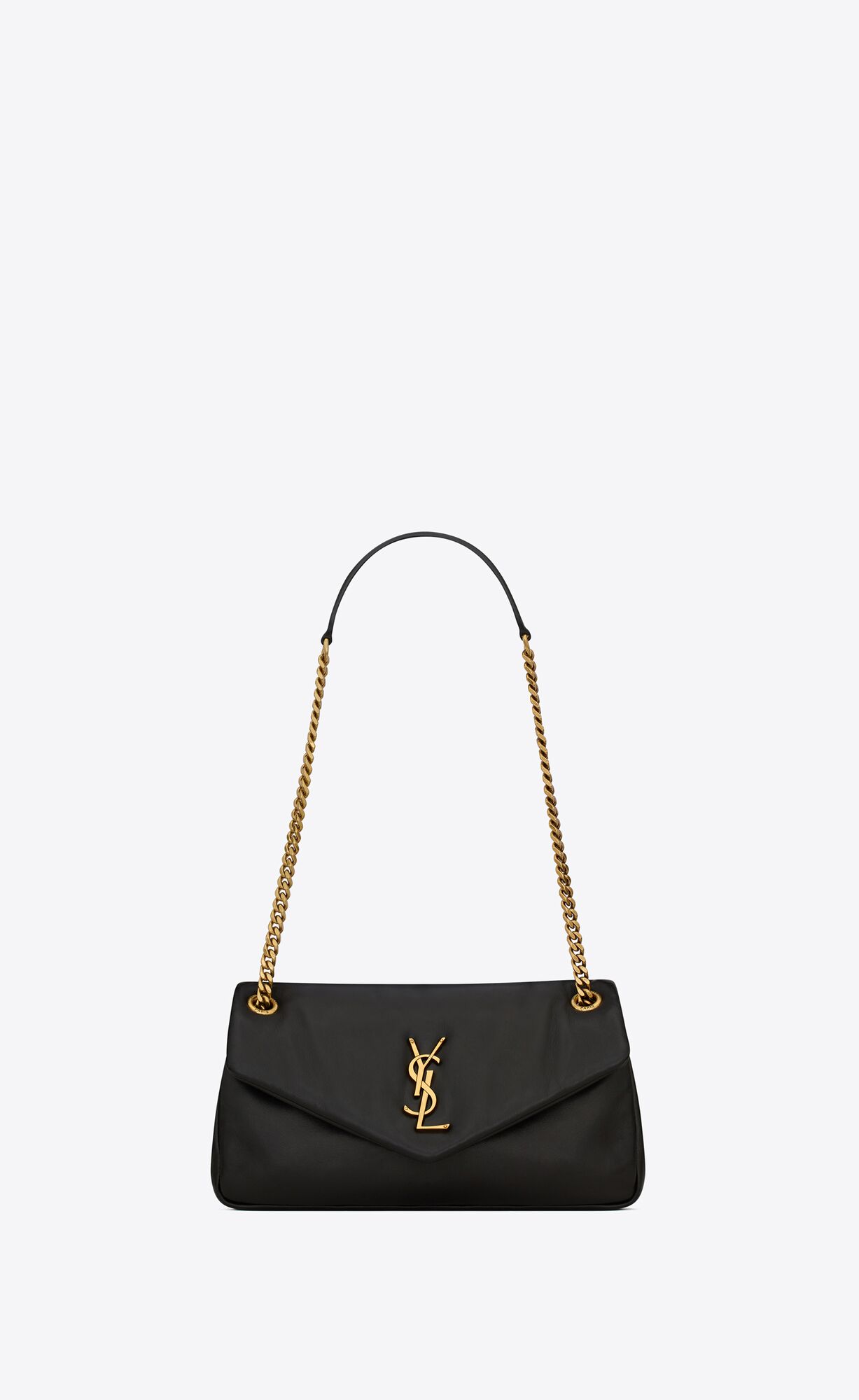 YSL Calypso In Lambskin Schwarz | 21086-CTJM