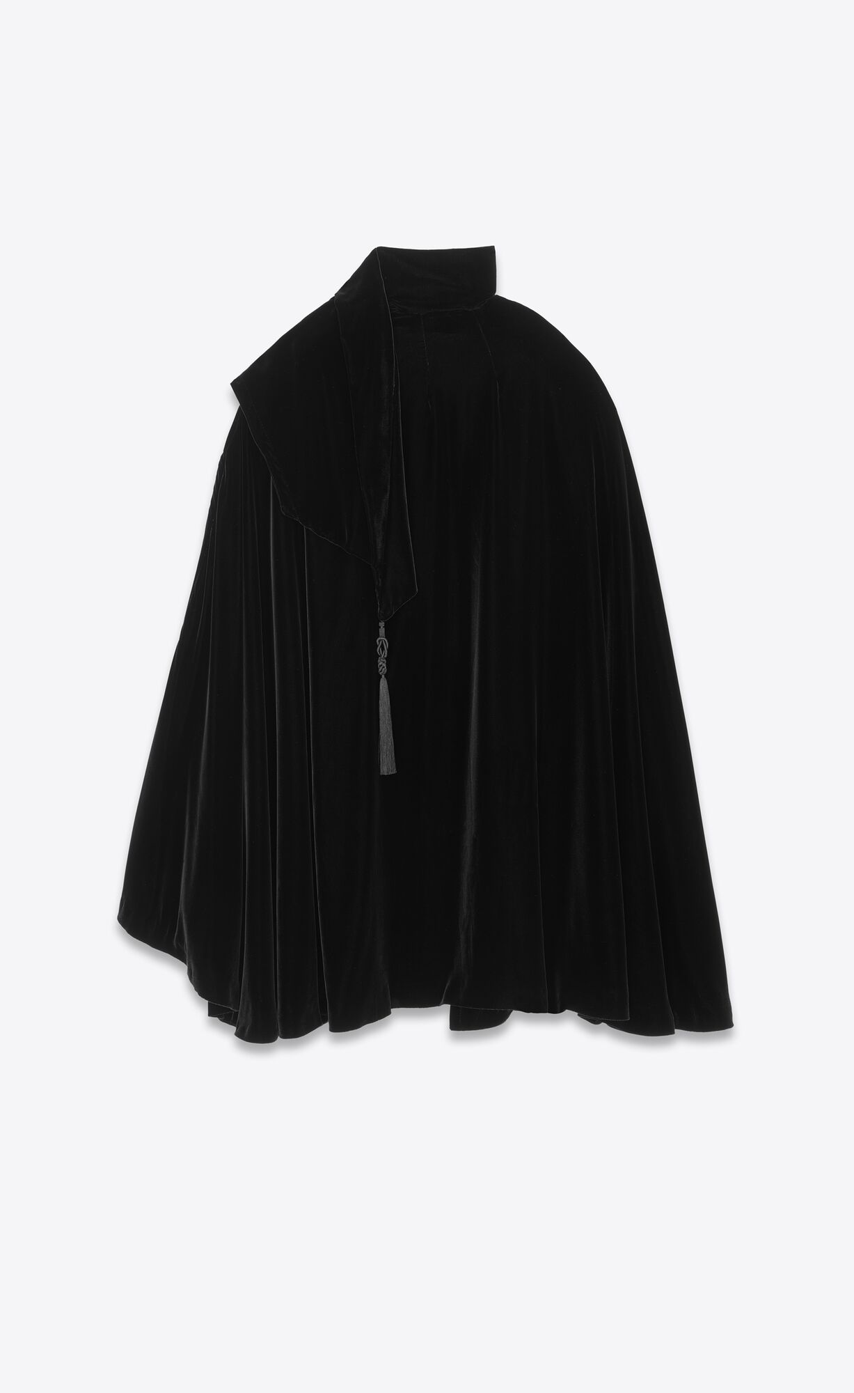 YSL Cape In Velvet Noir | 37291-CGOD