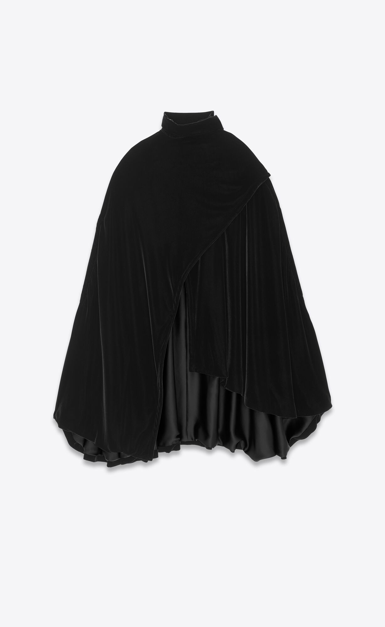 YSL Cape In Velvet Noir | 37291-CGOD