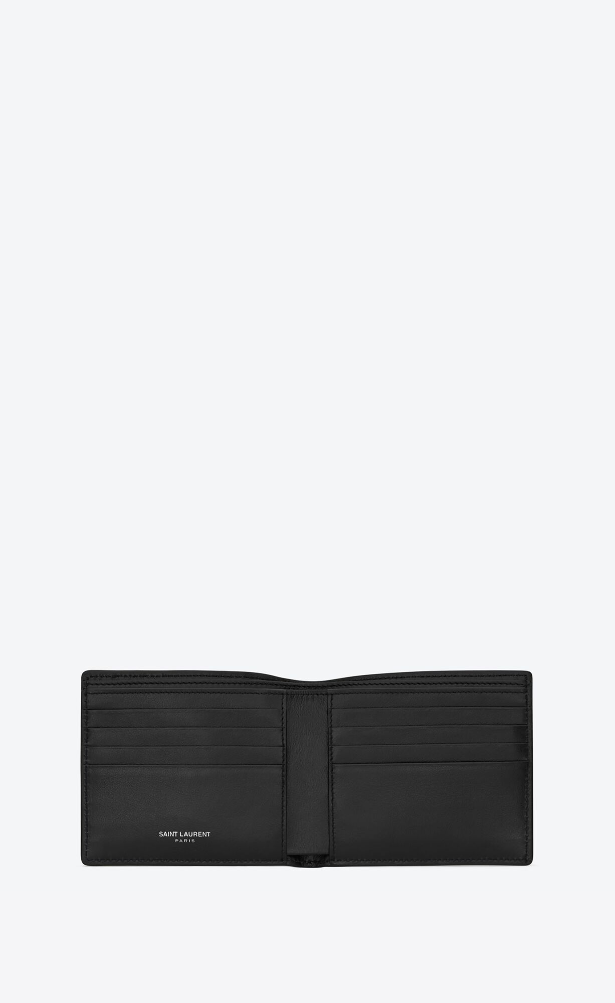 YSL Cassandre East/West Wallet In Smooth Leder Schwarz | 47862-SNVK