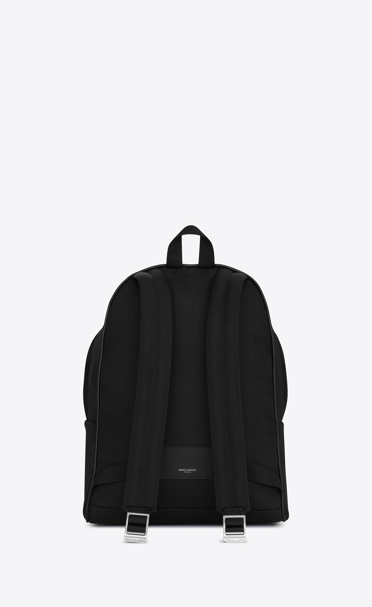 YSL City Backpack In Canvas, Nylon And Leder Schwarz | 24850-ZUEO