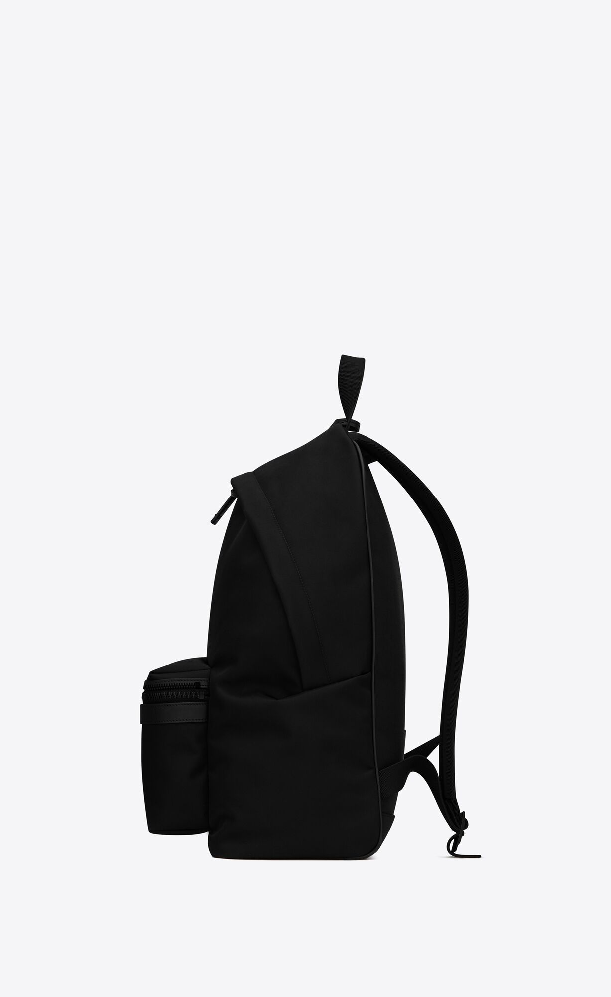 YSL City Backpack In Econyl® Smooth Leder And Nylon Noir | 46278-HCBO