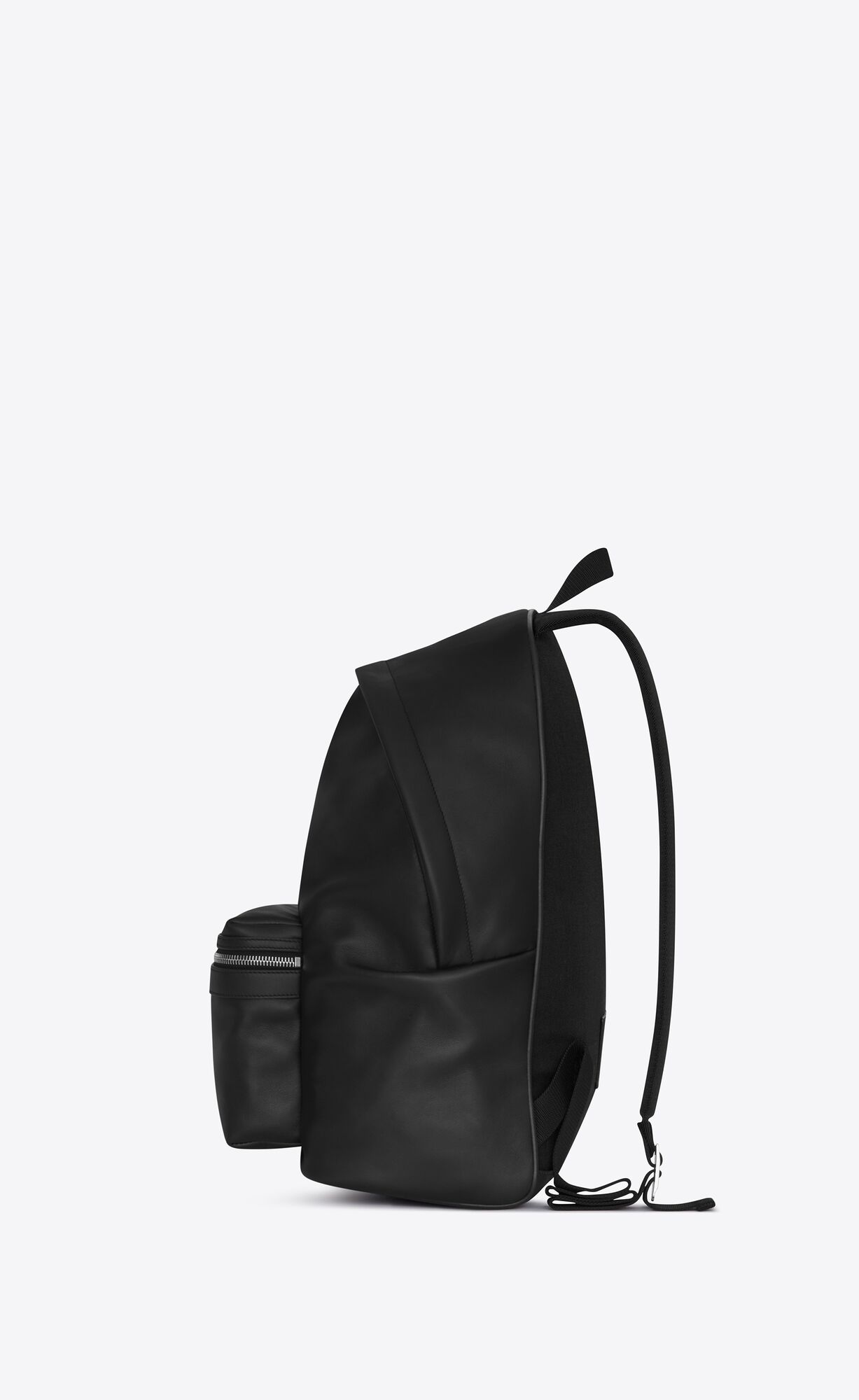 YSL City Backpack In Matte Leder Schwarz | 93860-OUVW