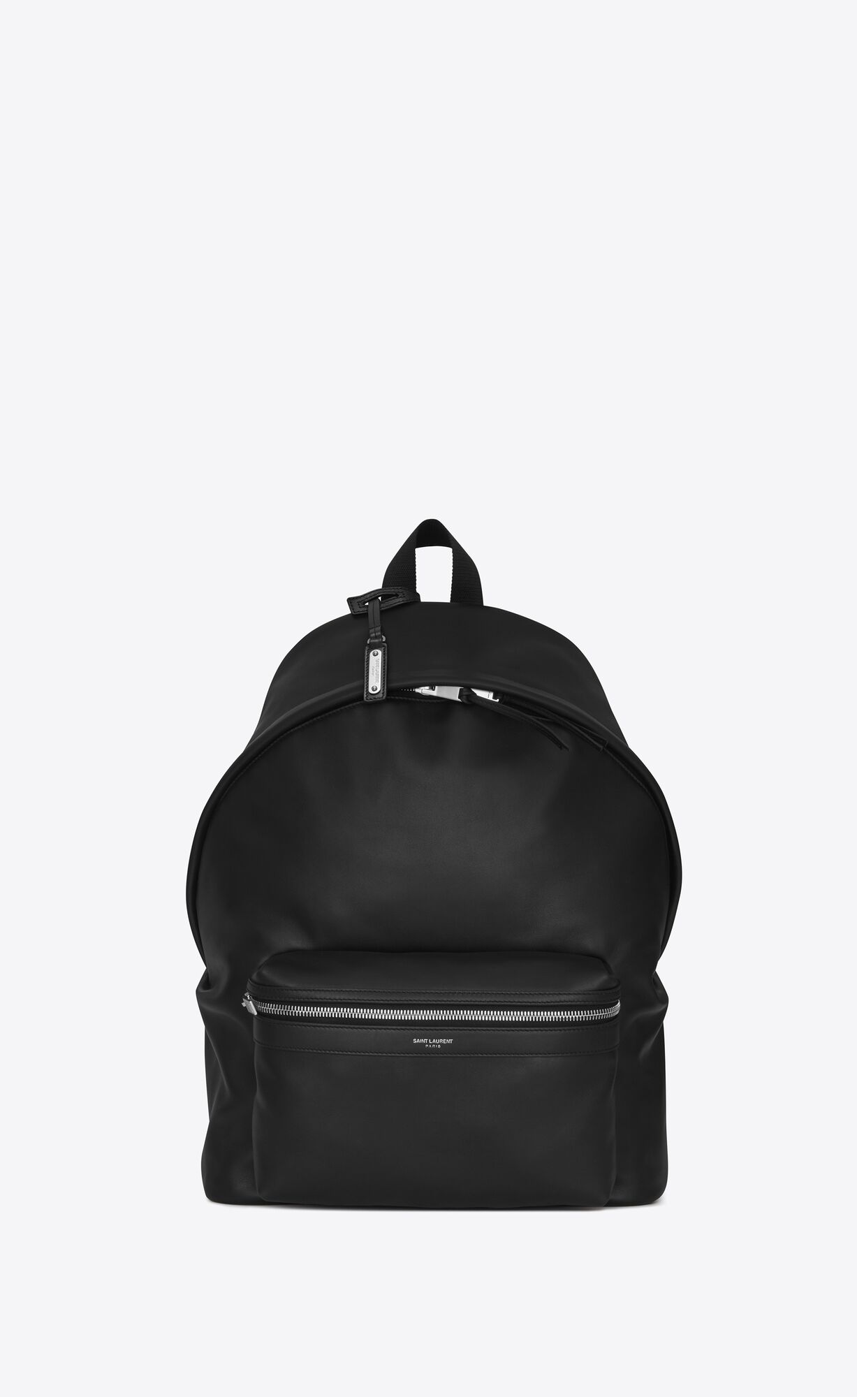 YSL City Backpack In Matte Leder Schwarz | 93860-OUVW