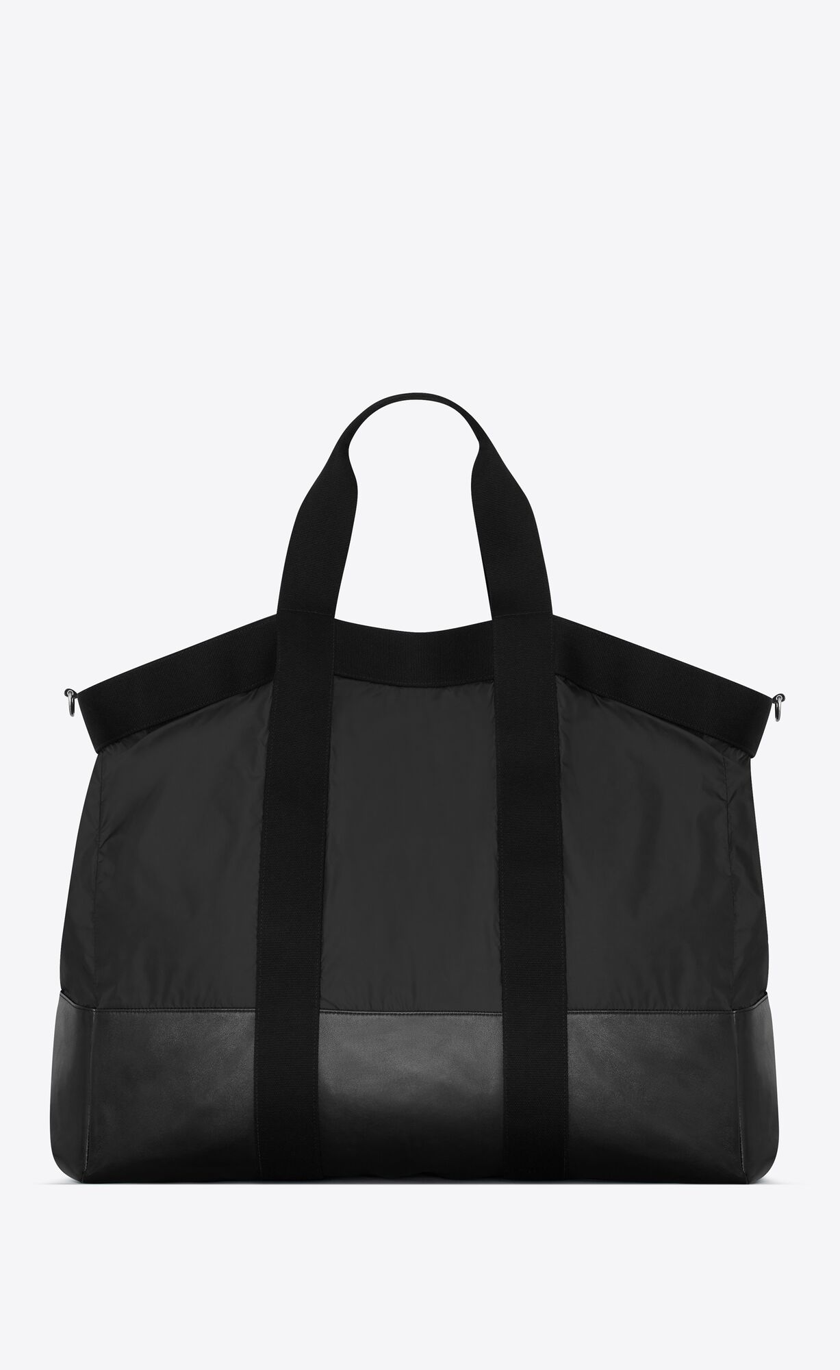 YSL City Saint Laurent Big Tote In Econyl® Regenerated Nylon Schwarz | 86170-HKUJ