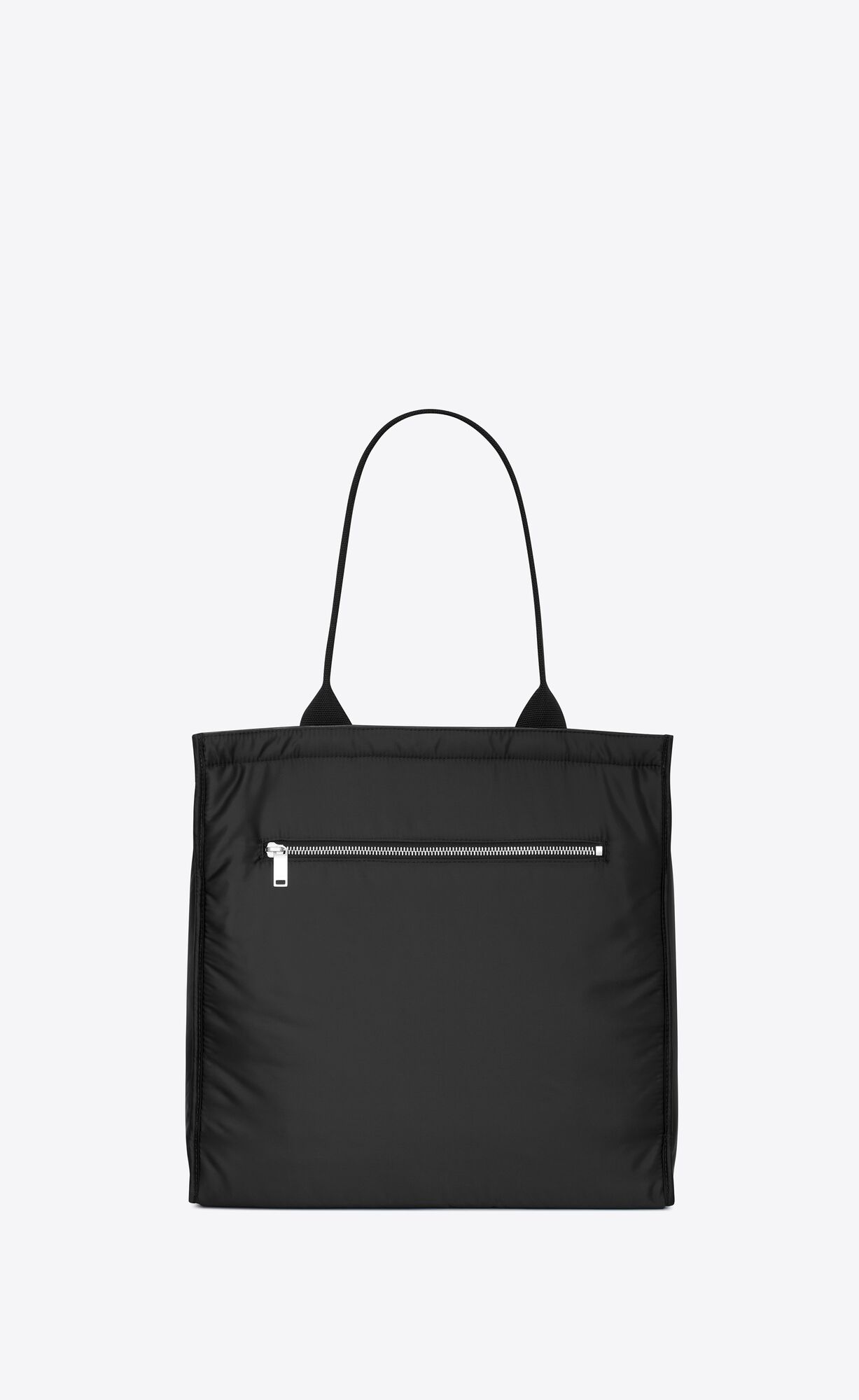 YSL City Saint Laurent Tote Bag In Econyl® Regenerated Nylon Schwarz | 04195-KBDC