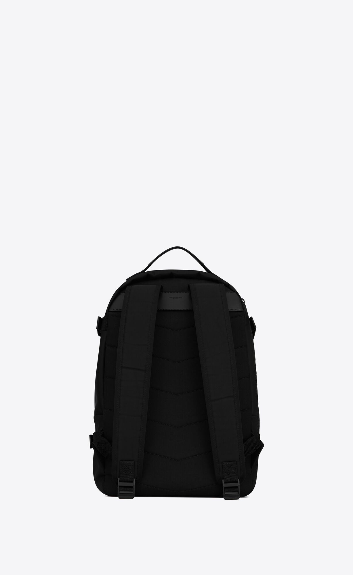 YSL City Trekking Backpack In Econyl® Smooth Leder And Nylon Noir | 56781-USJZ