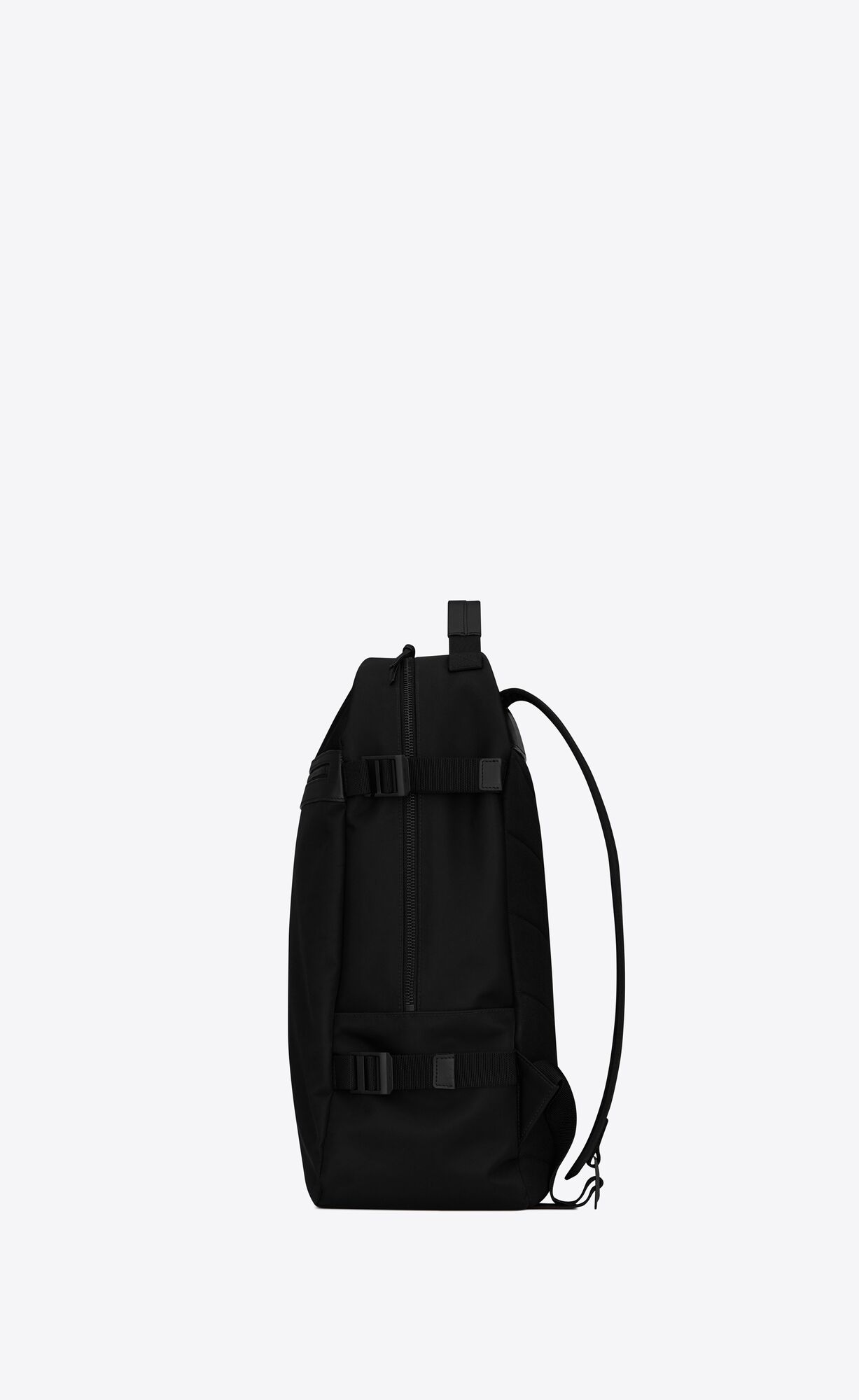 YSL City Trekking Backpack In Econyl® Smooth Leder And Nylon Noir | 56781-USJZ