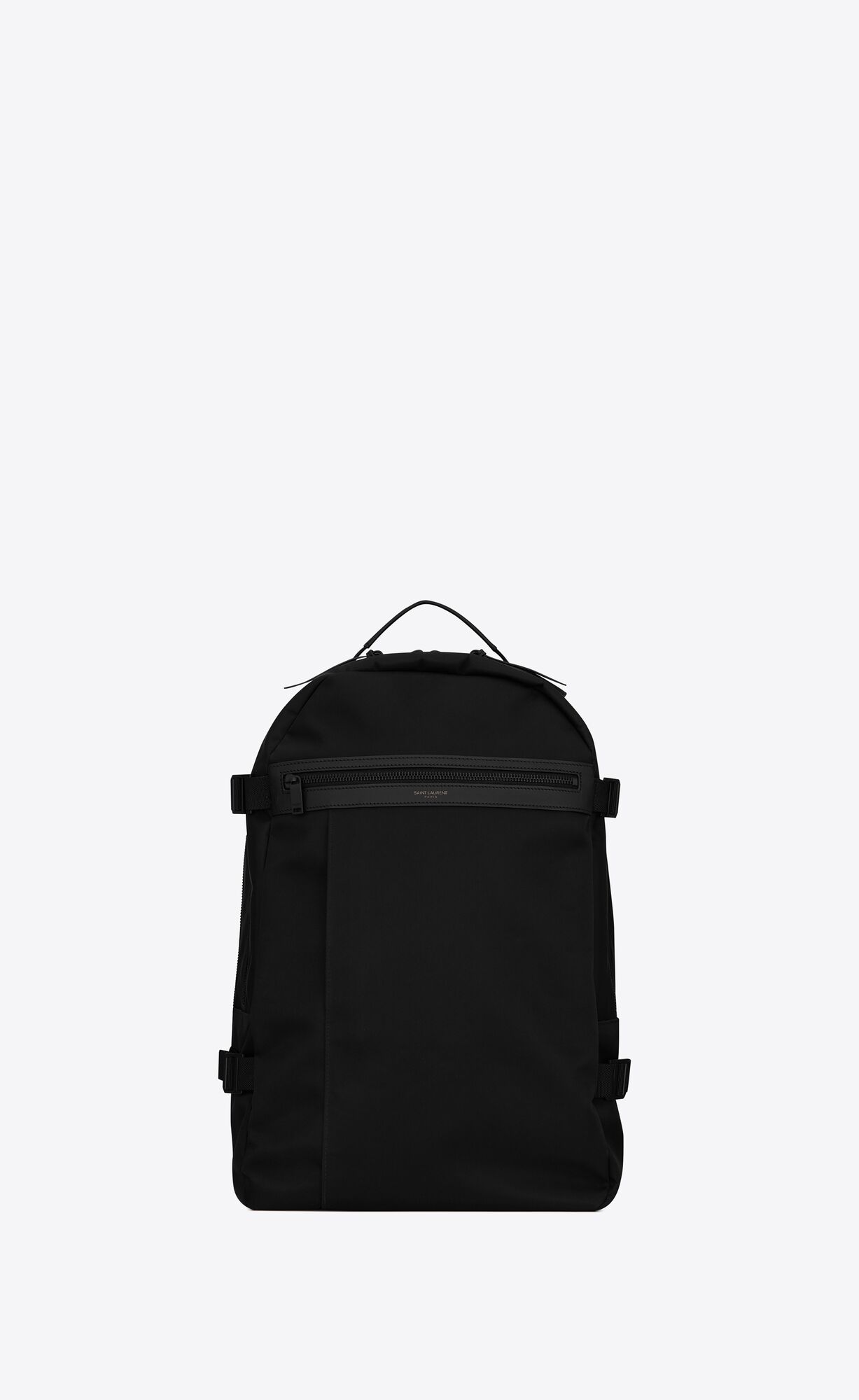 YSL City Trekking Backpack In Econyl® Smooth Leder And Nylon Noir | 56781-USJZ