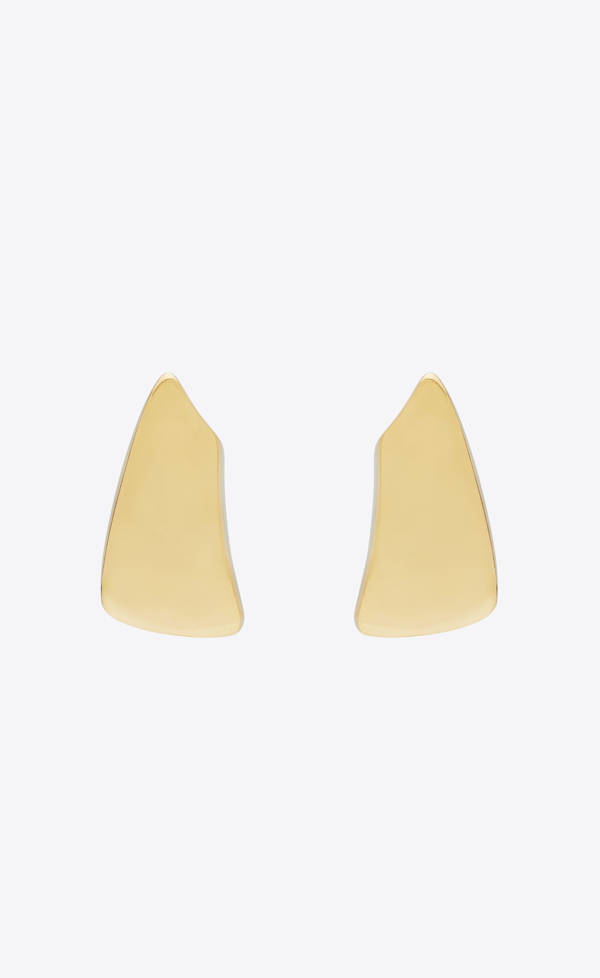 YSL Comet Earrings In Metal Gold | 27584-TIAY