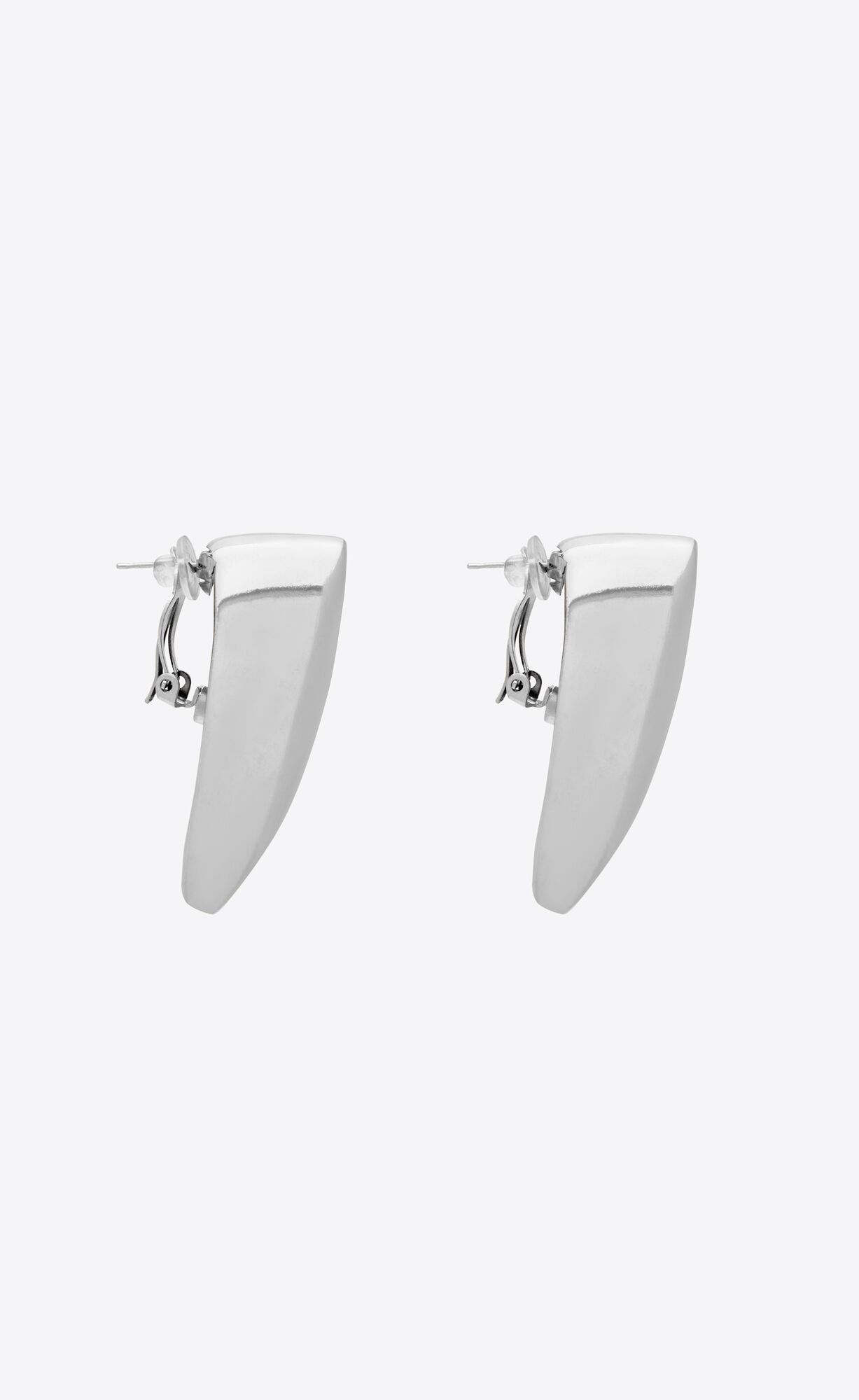 YSL Comet Earrings In Metal Palladium | 97013-ZLQT