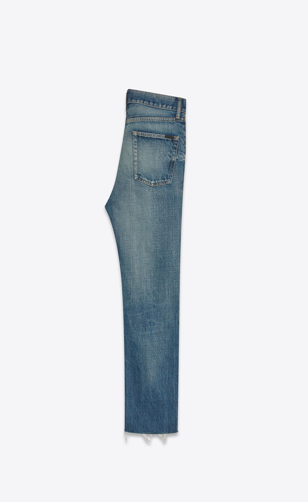 YSL Gerade Jeans Blau | 68035-KMXD