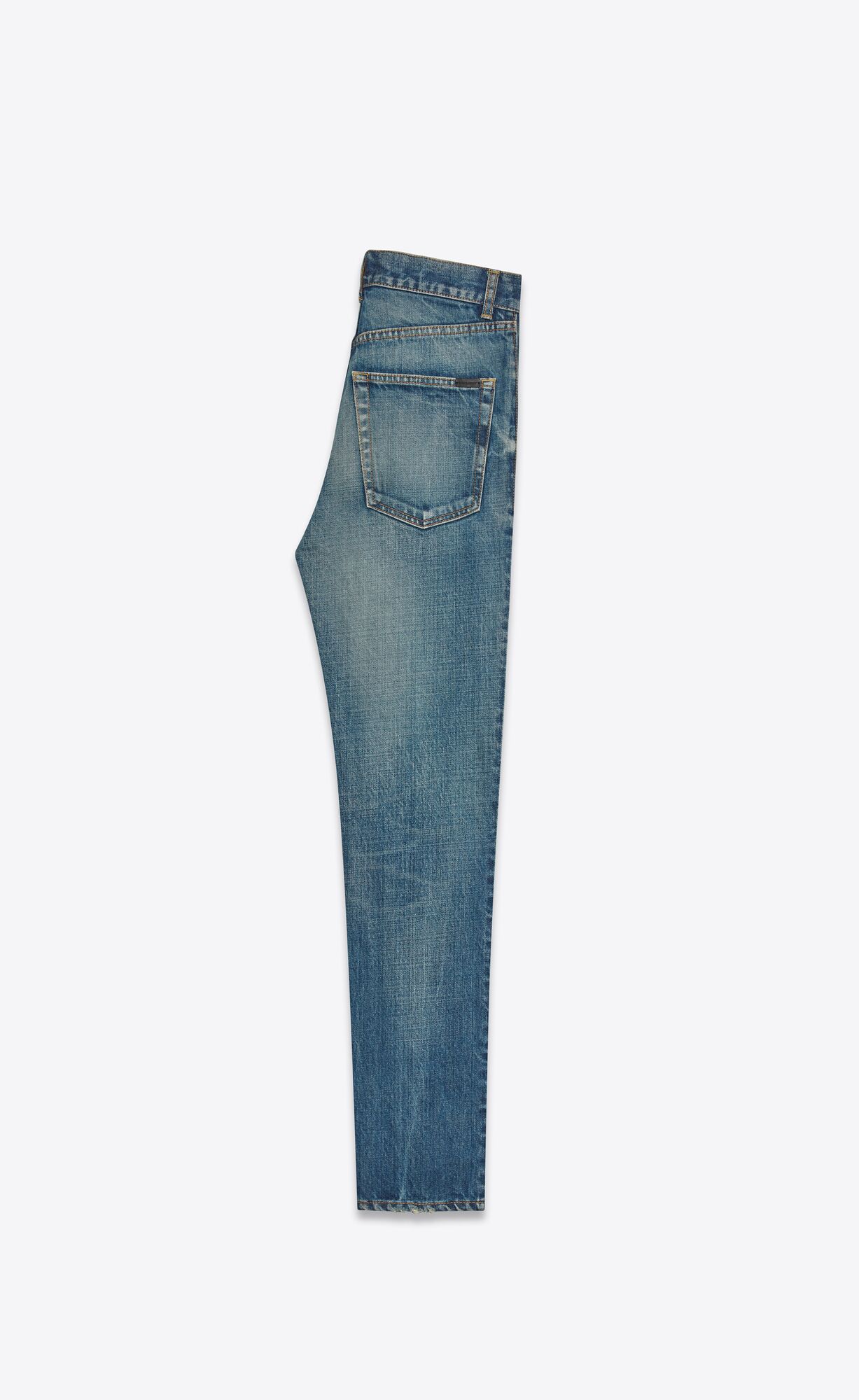 YSL Gerade Jeans Blau | 86201-NSHO