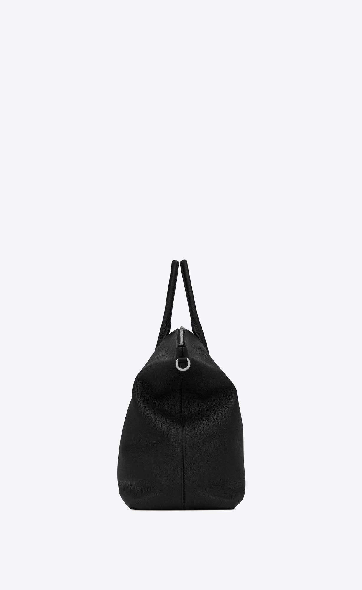 YSL Giant Bowling Bag In Soft Grained Leder Schwarz | 10698-PSON