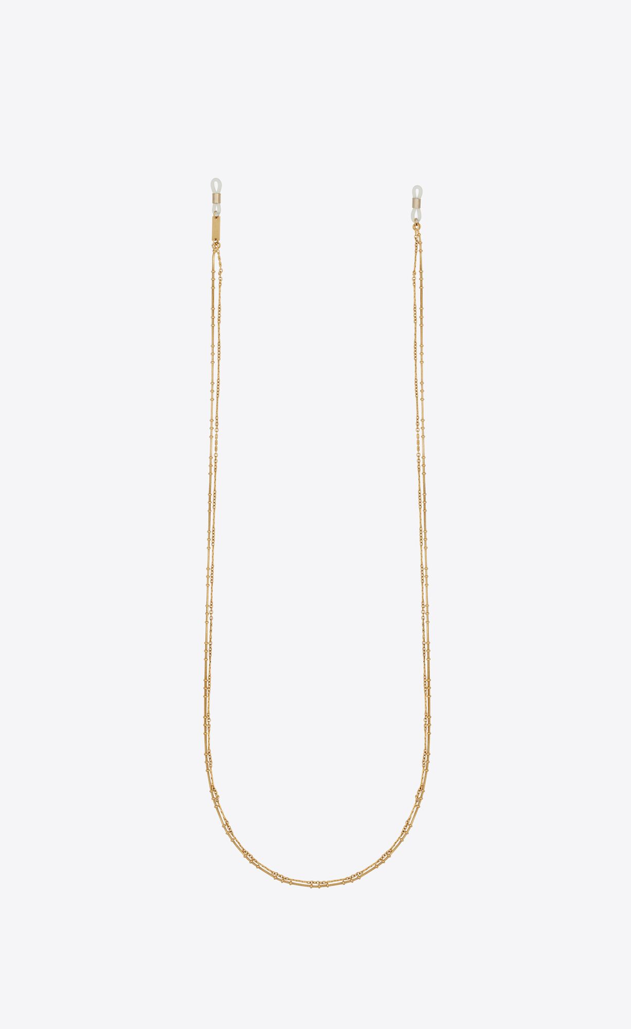 YSL Glasses Chain Cord In Metal Gold | 76145-CKWP