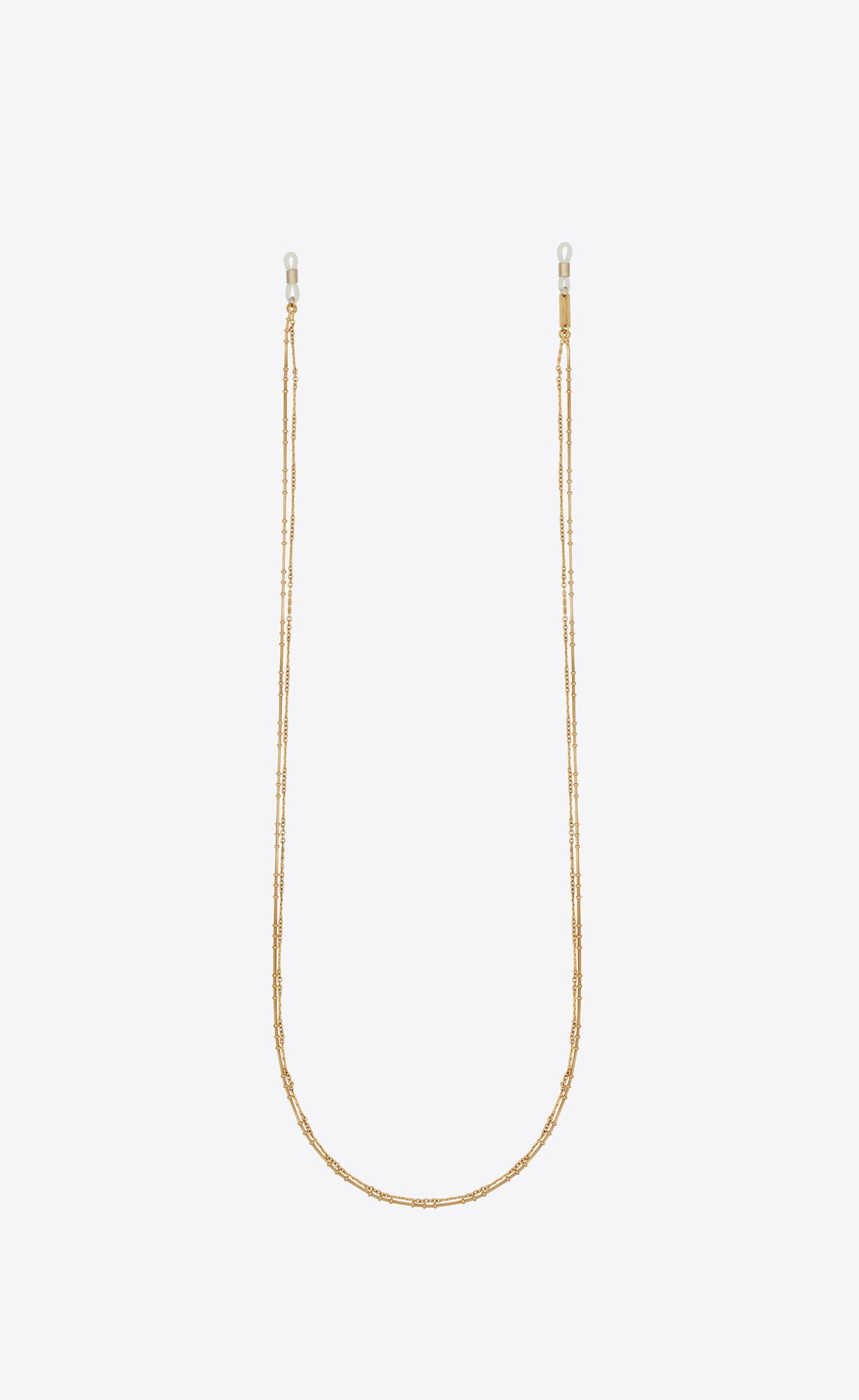 YSL Glasses Chain Cord In Metal Gold | 76145-CKWP