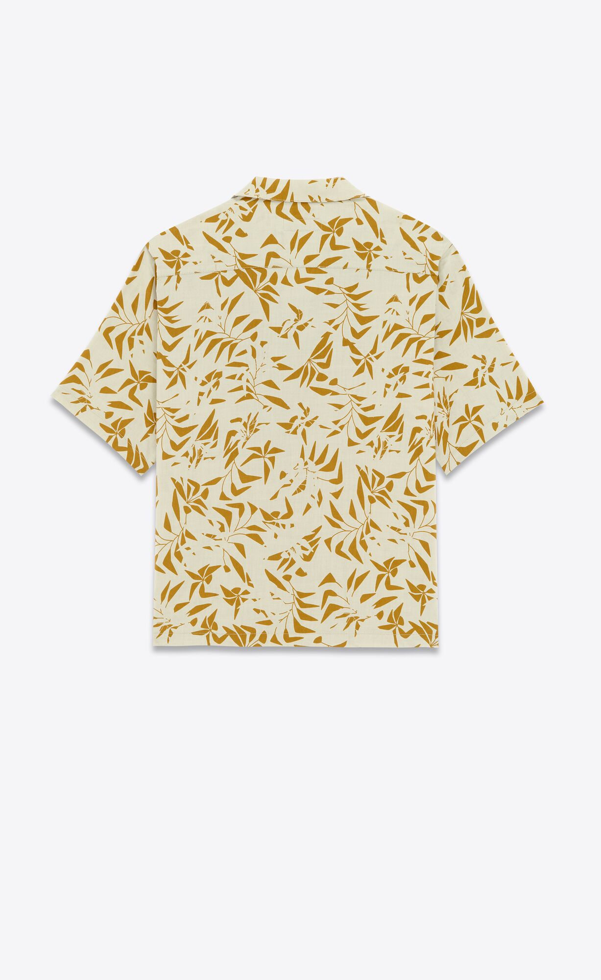 YSL Hawaiian Shirt Braun Khaki | 28047-PVJK