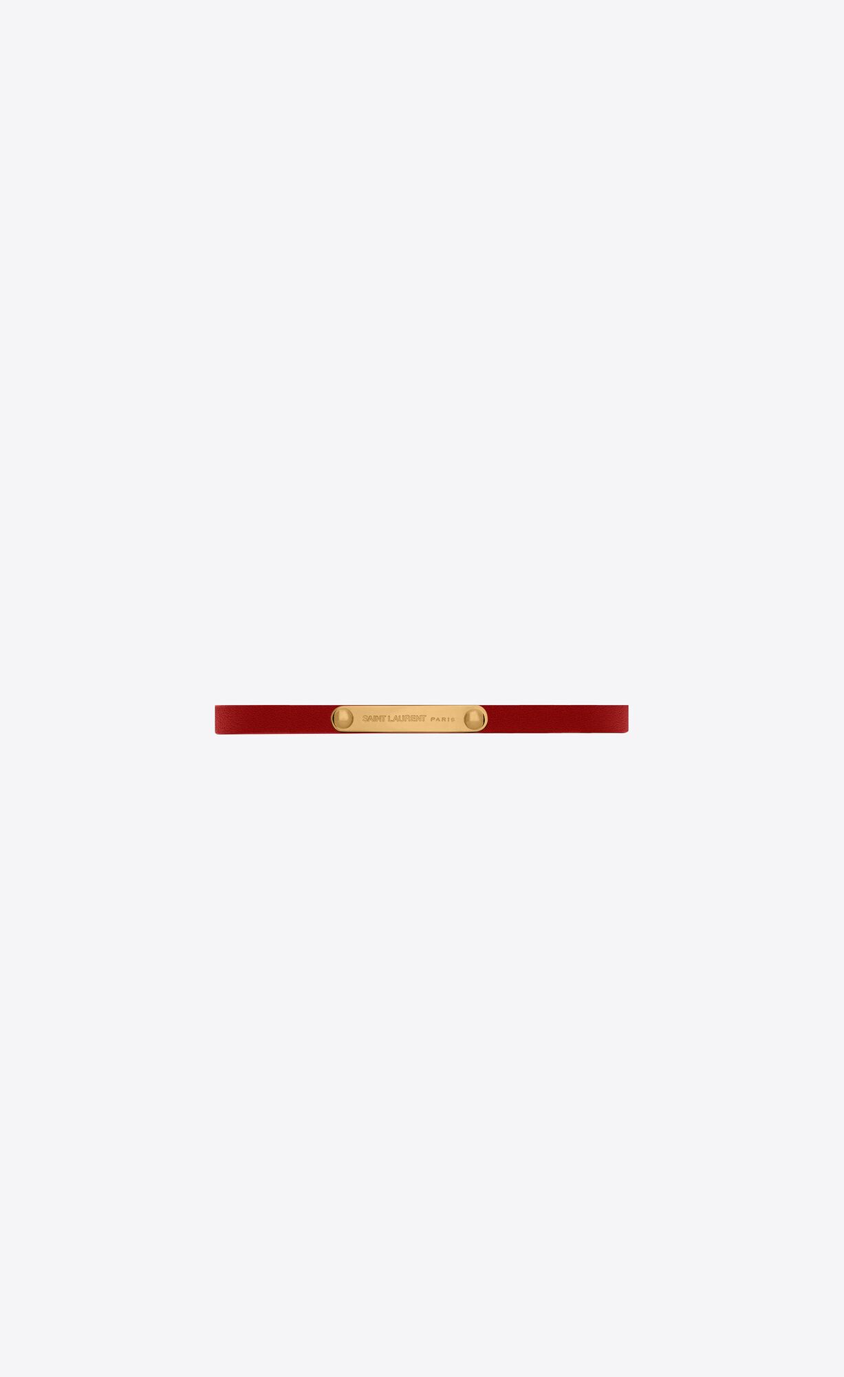 YSL Id Bracelet In Metal Rot Gold | 13850-LDVW