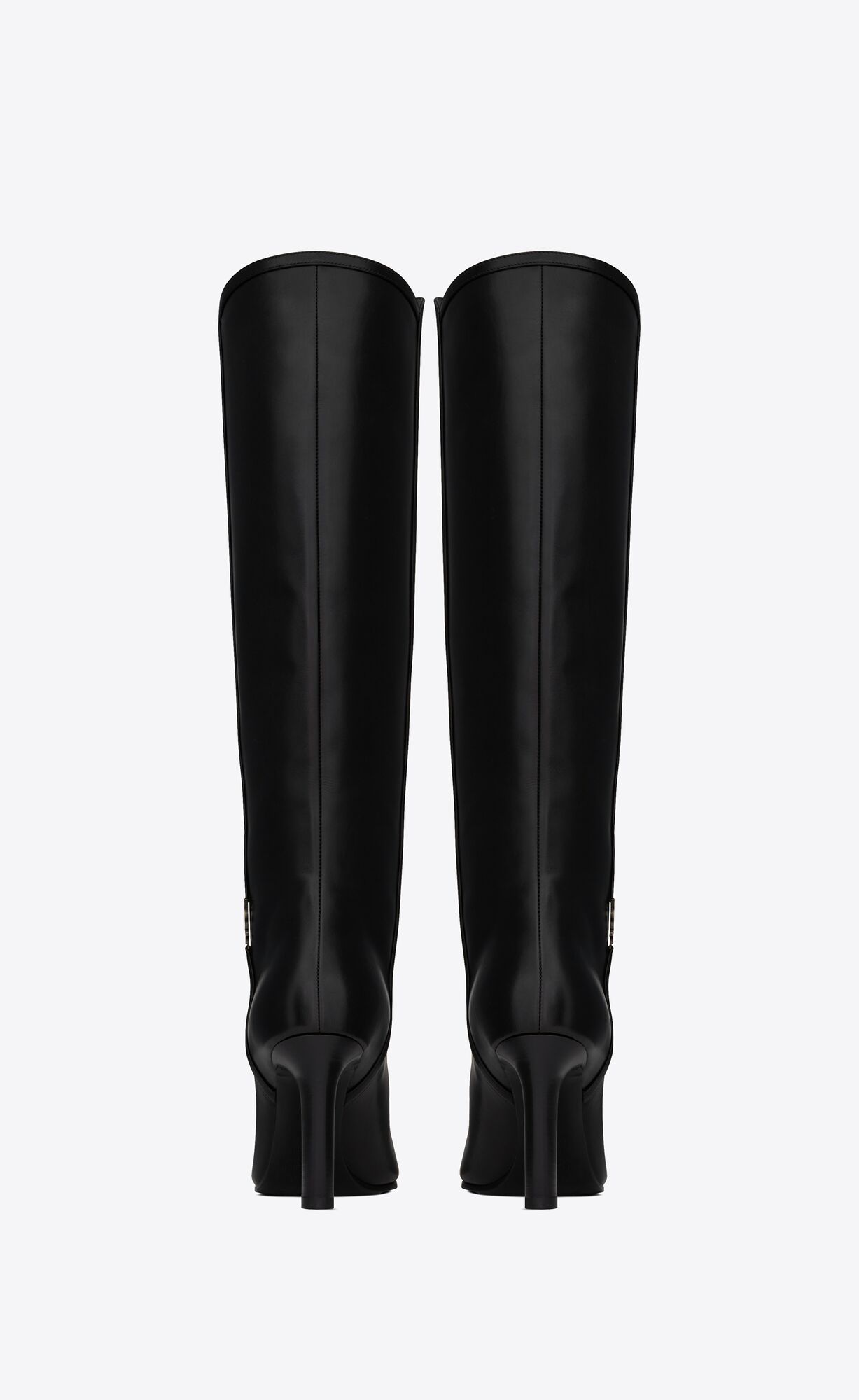 YSL Jane Cassandre Boots In Smooth Leder Schwarz | 69821-ENGC