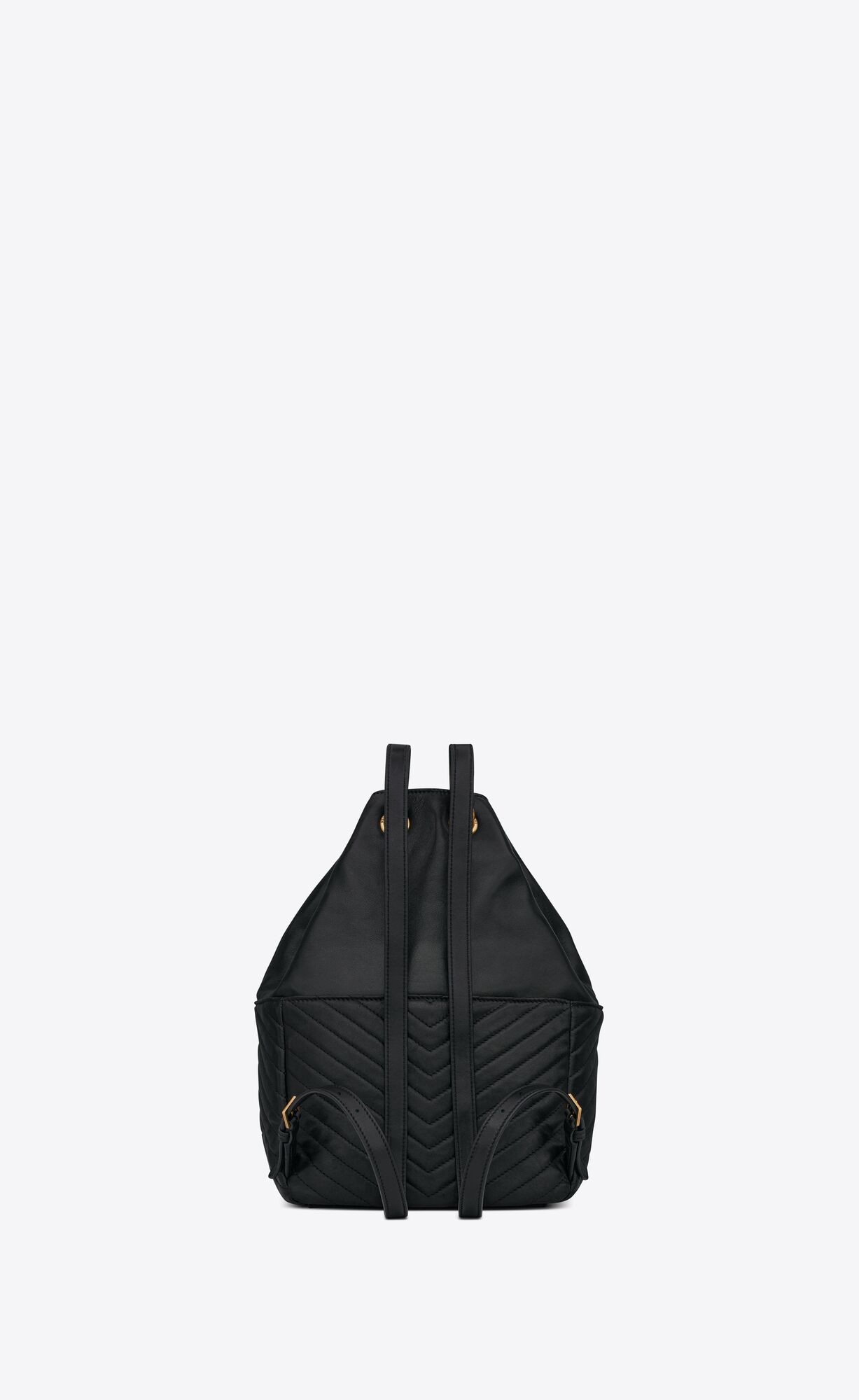 YSL Joe Backpack In Lambskin Schwarz | 27419-NMFQ