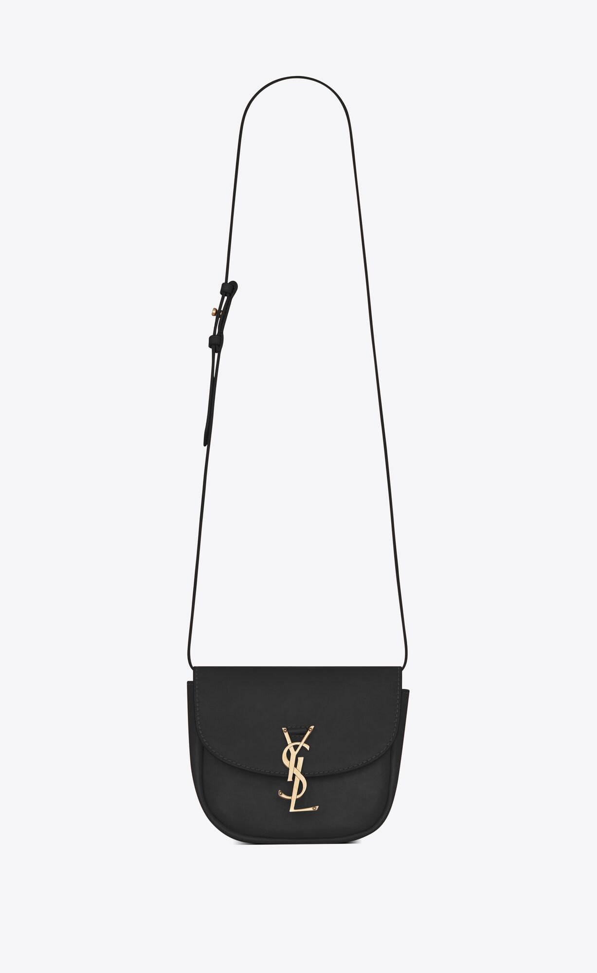 YSL Kaia Small Satchel In Smooth Leder Noir | 02175-UZBP