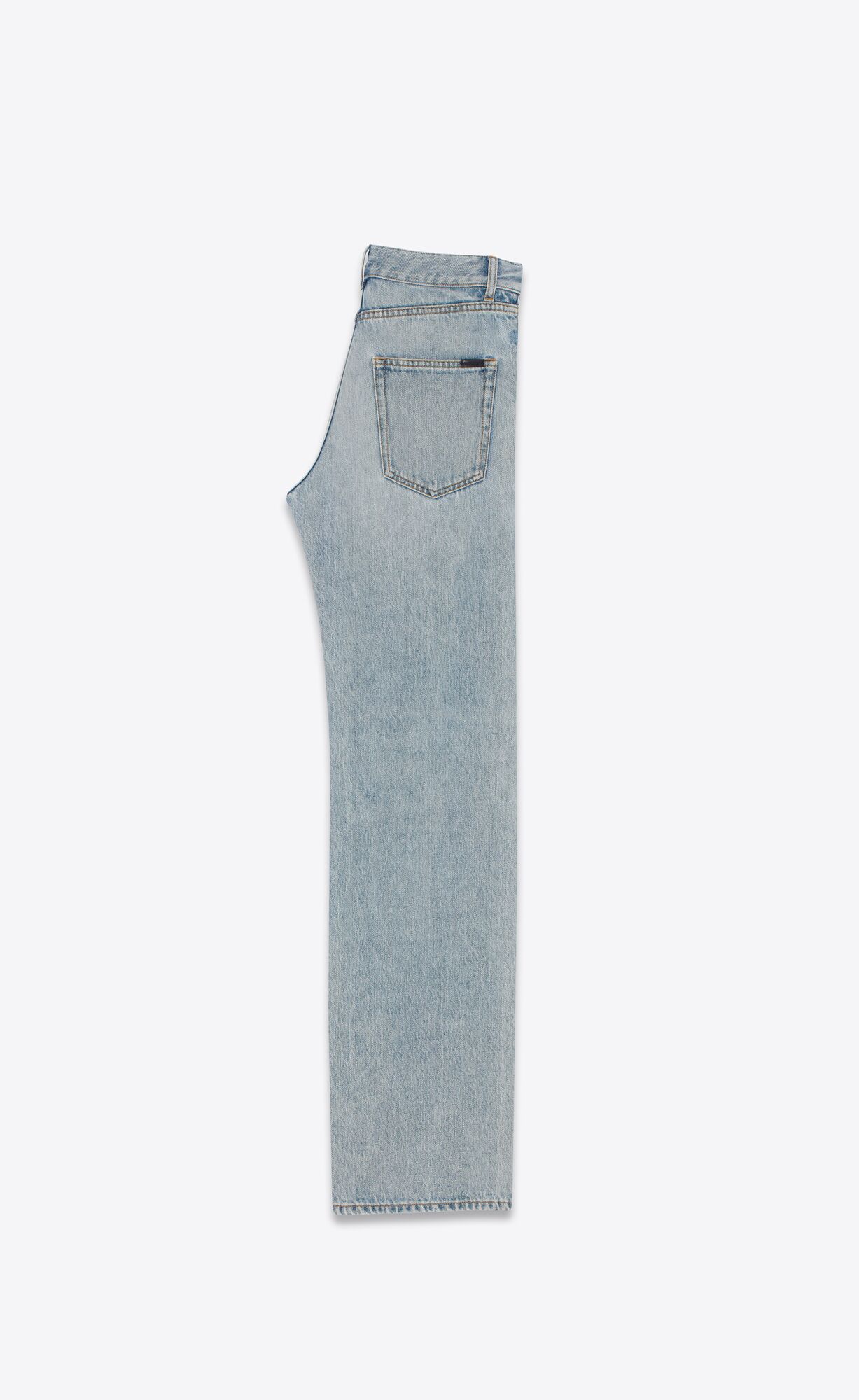 YSL Large Jeans Blau | 17458-UALI