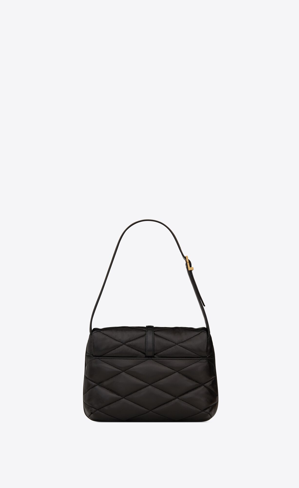 YSL Le 57 Hobo Bag In Gesteppt Lambskin Schwarz | 94860-BMAK