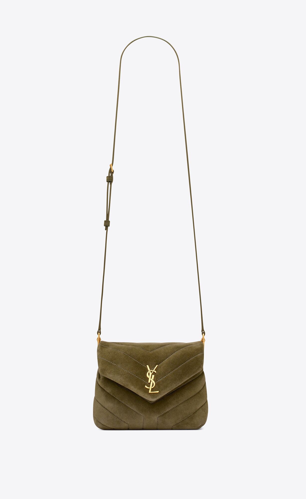 YSL Loulou Toy In Gesteppt \