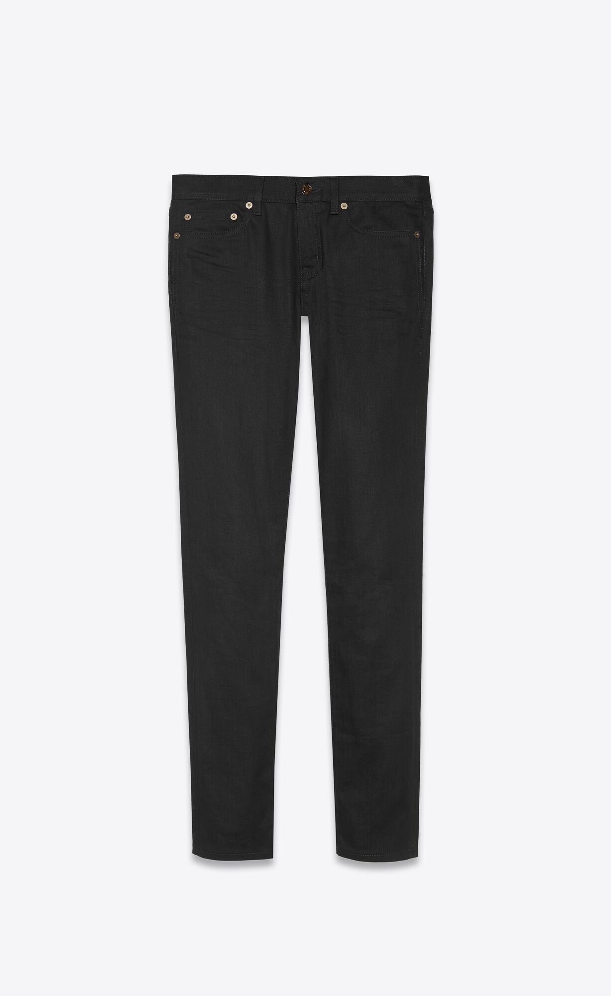 YSL Low-rise Jeans Schwarz | 73804-SEOM