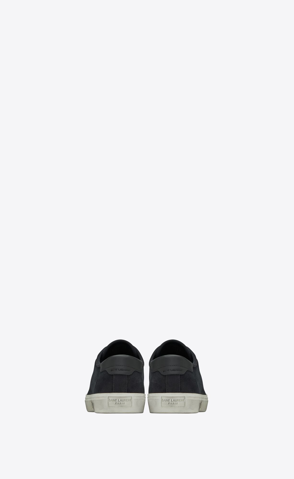 YSL Malibu Sneakers In Canvas And Leder Schwarz | 03219-SBOL