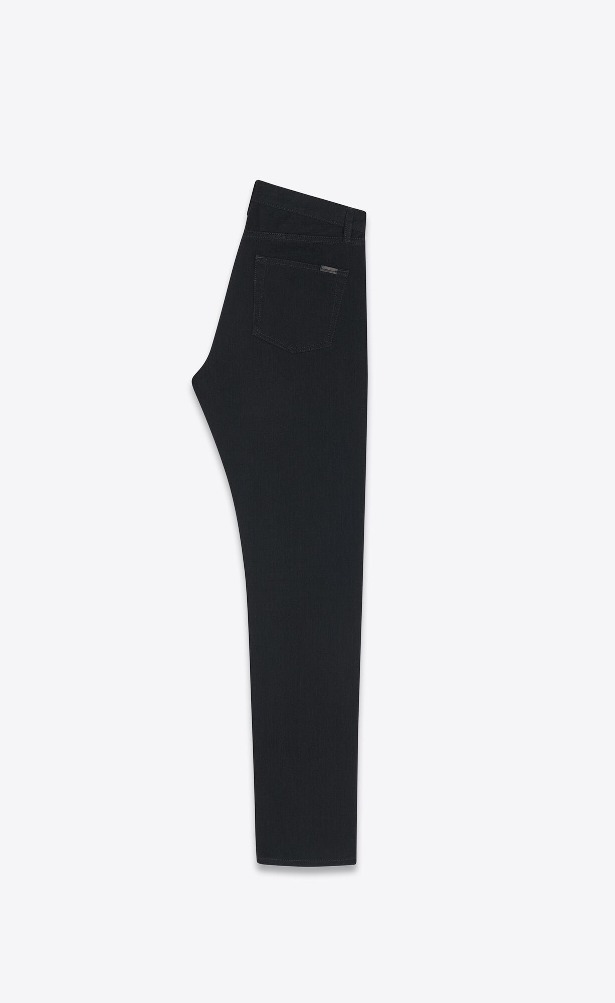 YSL Mid-waist Jeans Schwarz | 20456-UEDH