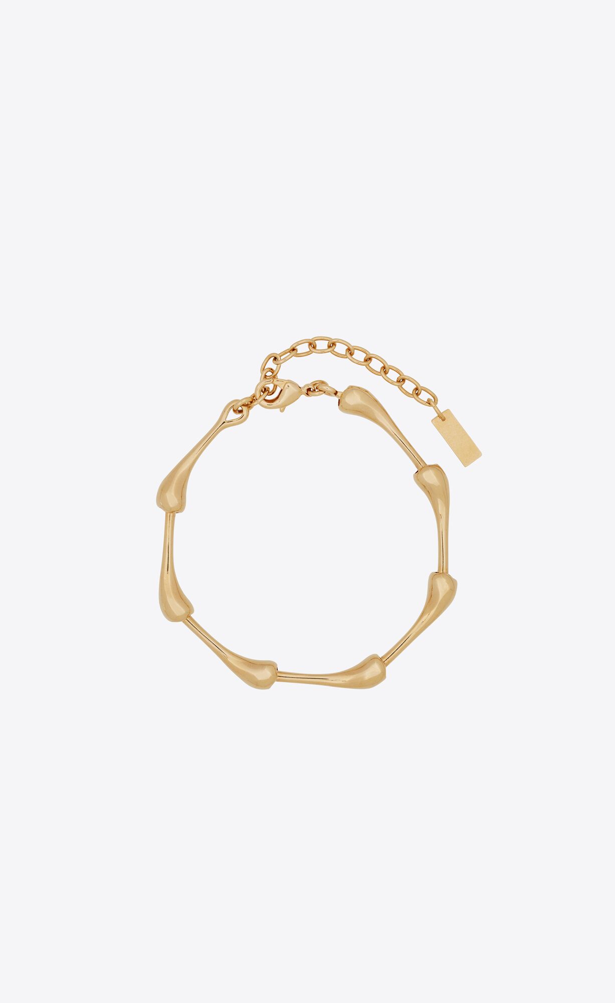 YSL Multi Drop Bracelet In Metal Gold | 16259-DECF