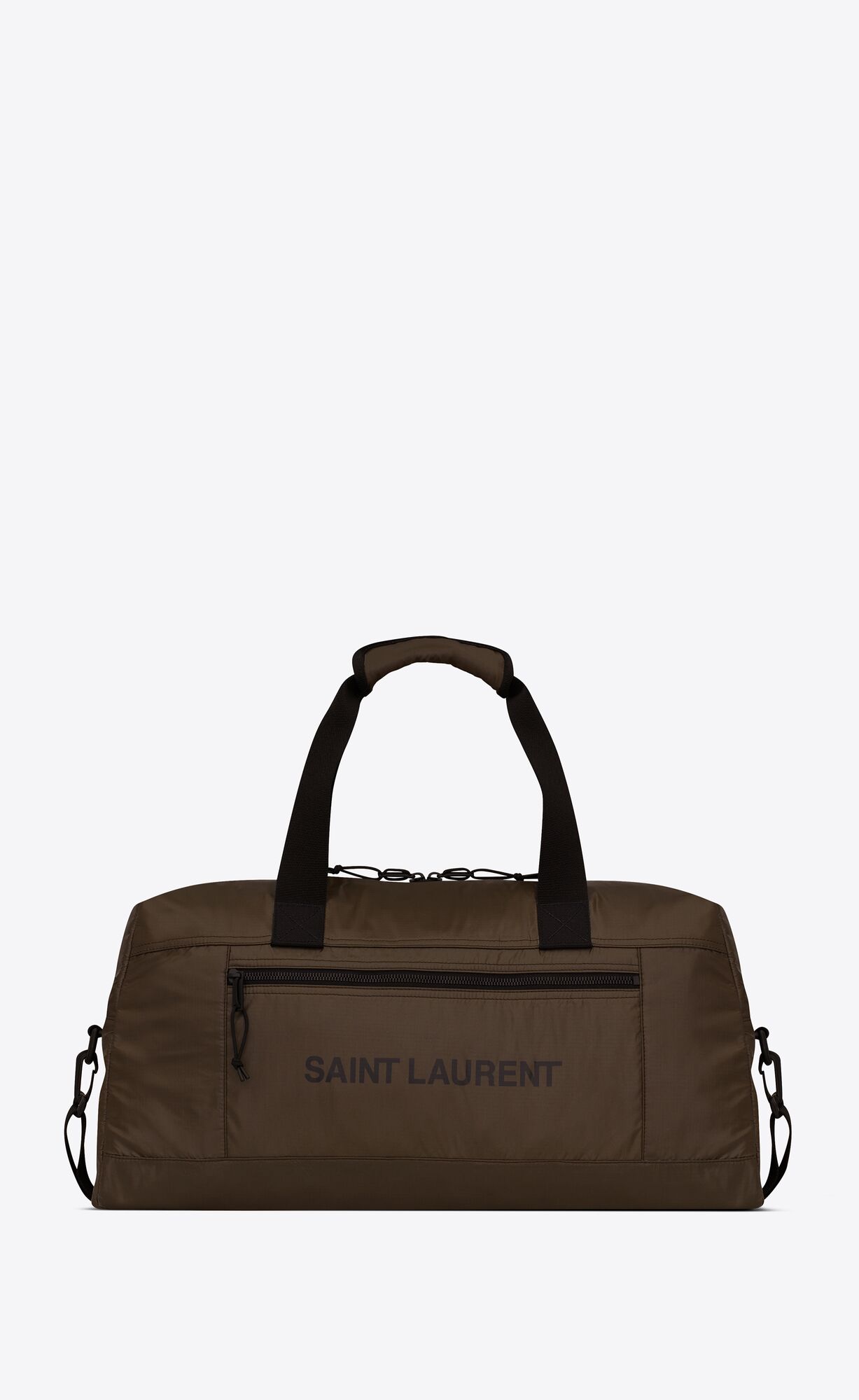 YSL Nuxx Duffle In Nylon Khaki | 81237-UQMJ