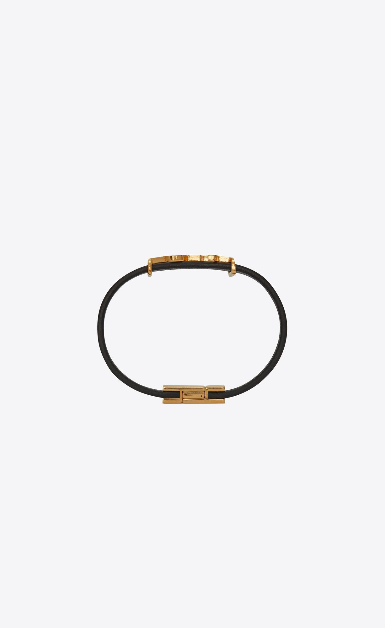 YSL Opyum Bracelet In Leder Schwarz | 13076-XZDL