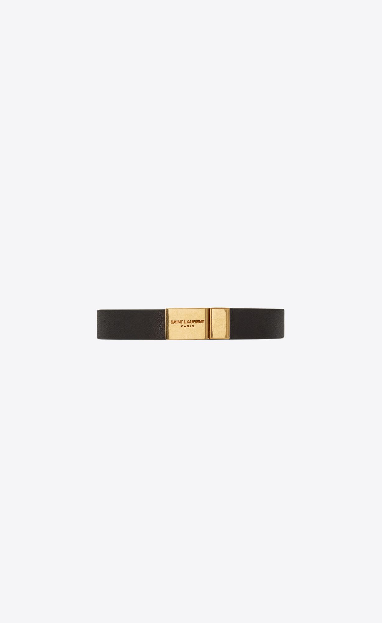 YSL Opyum Bracelet In Leder Schwarz | 13076-XZDL