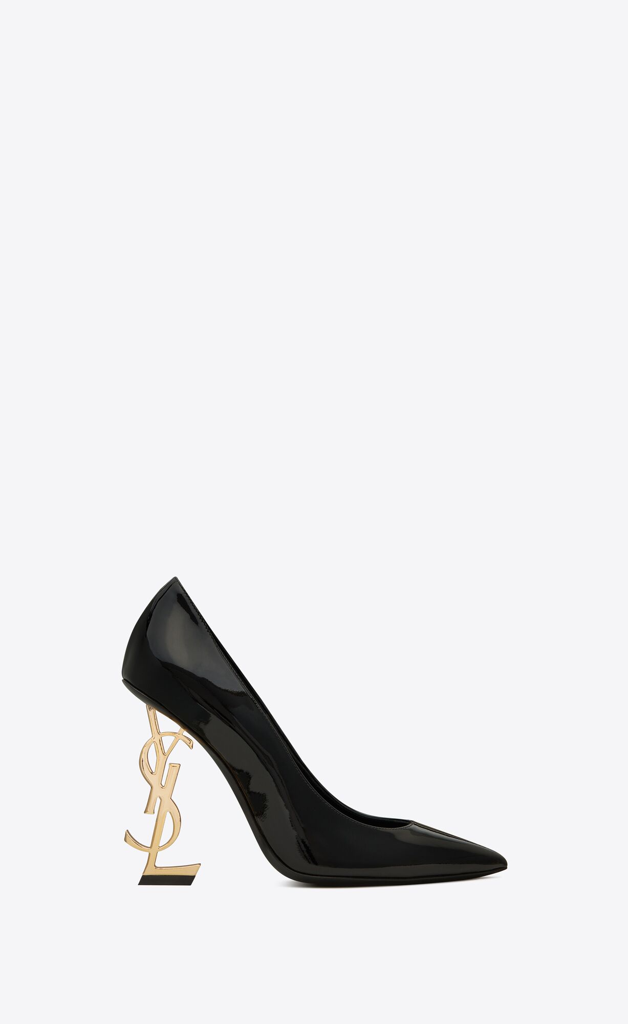 YSL Opyum Pumps In Lack Leder Schwarz | 01567-YXOR