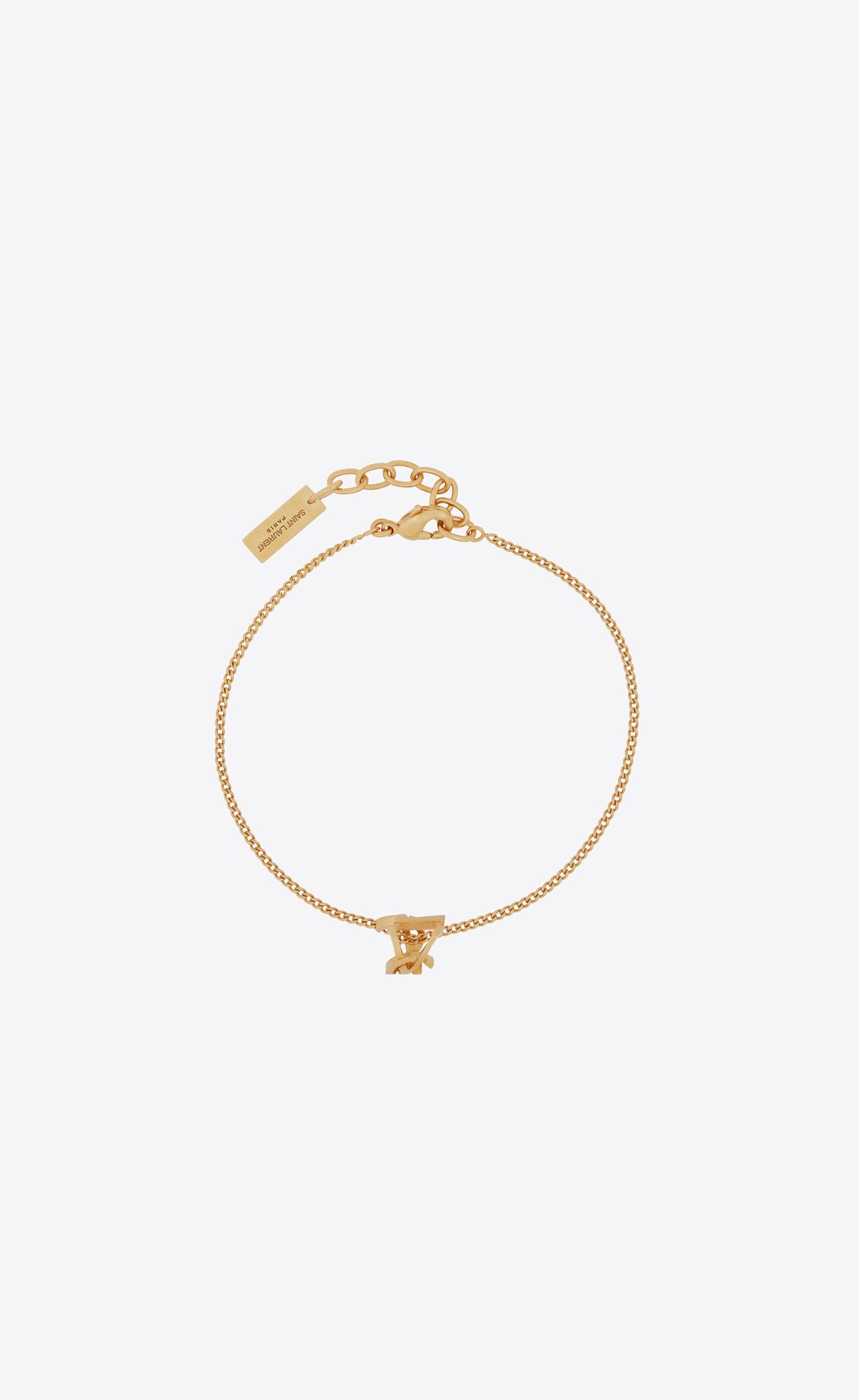 YSL Opyum Twist Bracelet In Metal Gold | 59602-AXLO