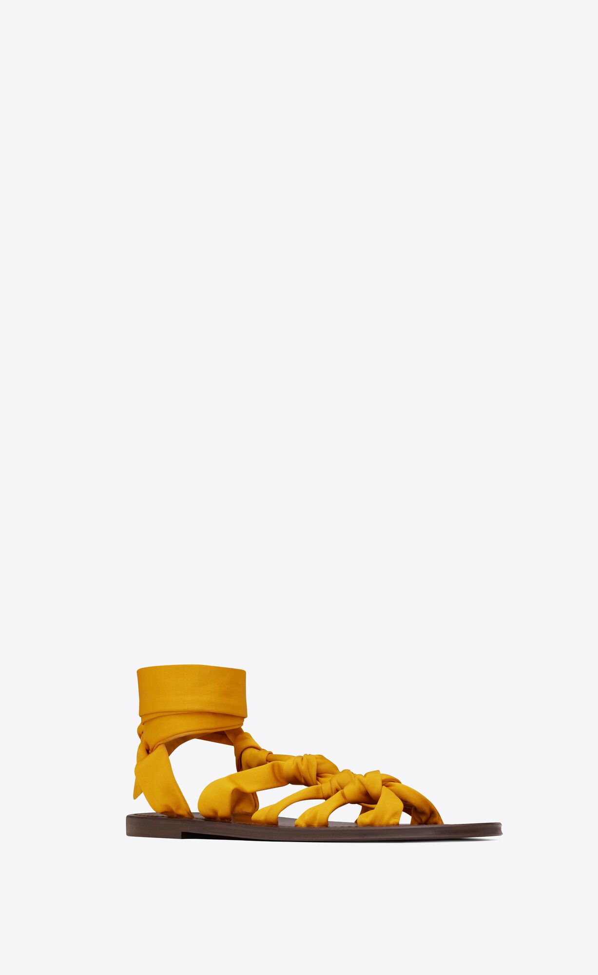 YSL Pepe Sandals In Jersey Ocre | 36247-PRKV