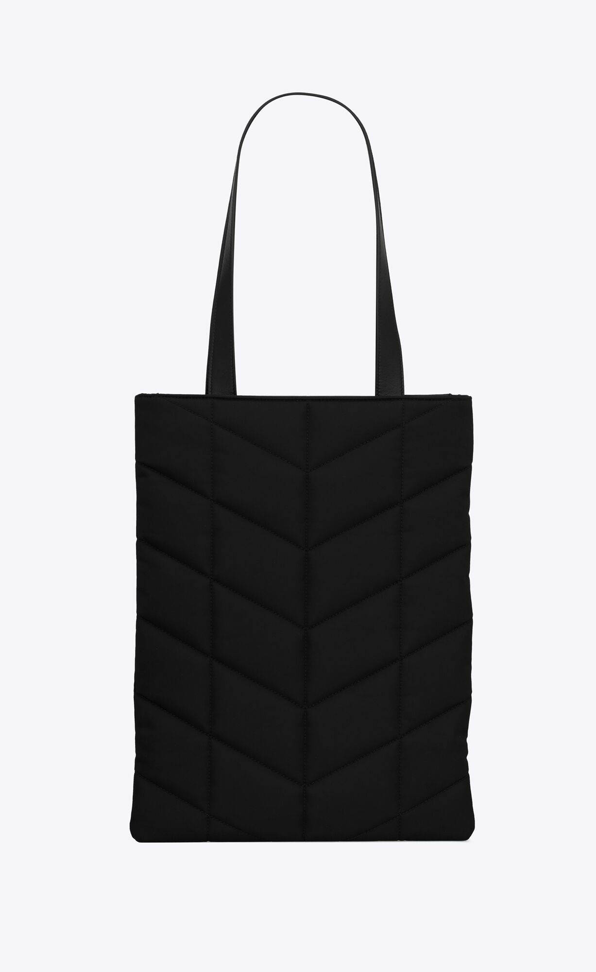 YSL Puffer Tote Bag In Econyl® And Pegaso Xl Noir | 25983-JKUG