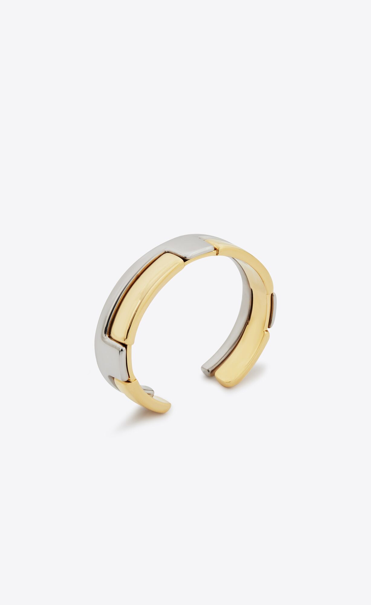 YSL Puzzle Bracelet In Metal Gold | 03645-PFZI