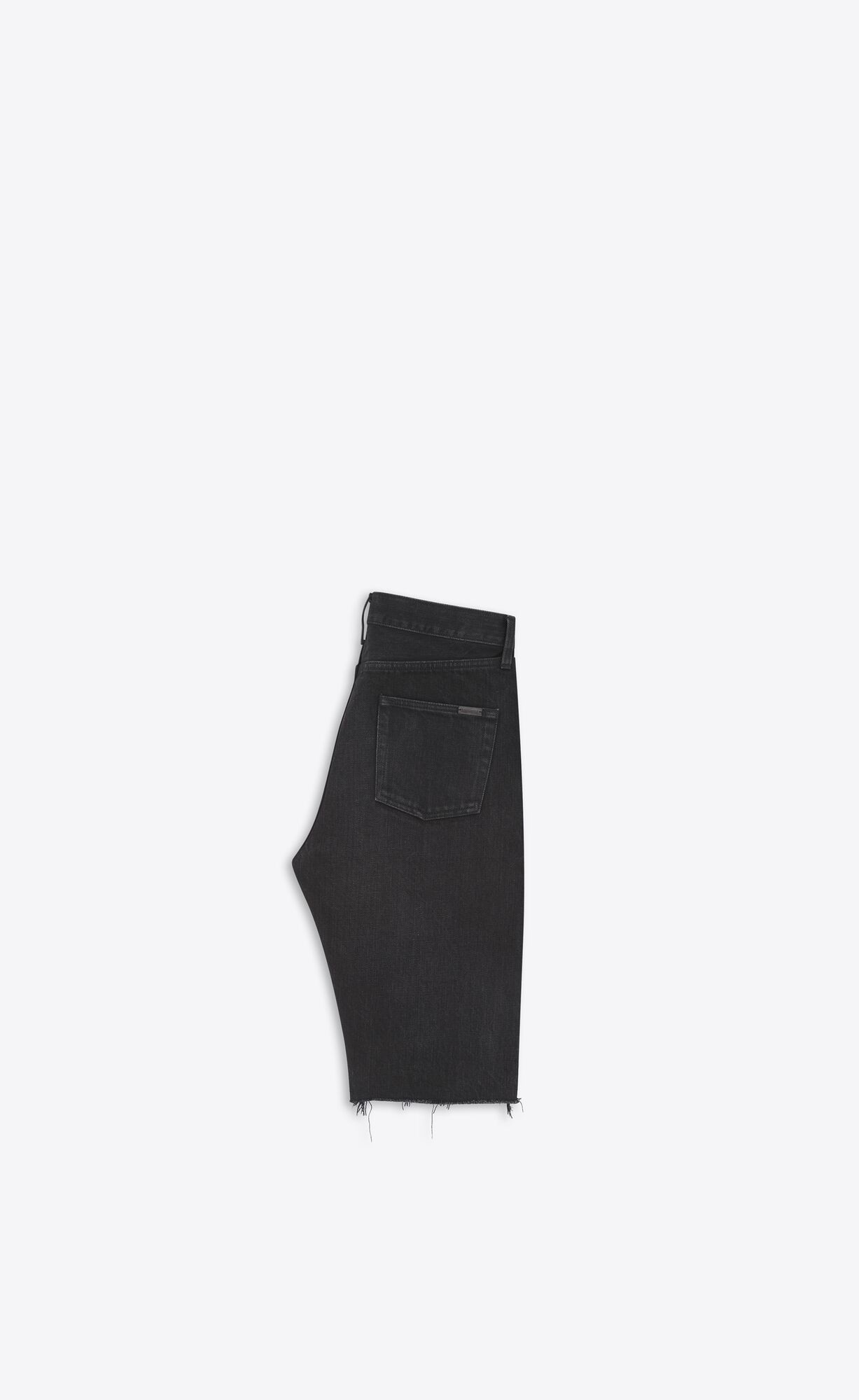 YSL Relaxed-fit Shorts Schwarz | 96278-CNMX